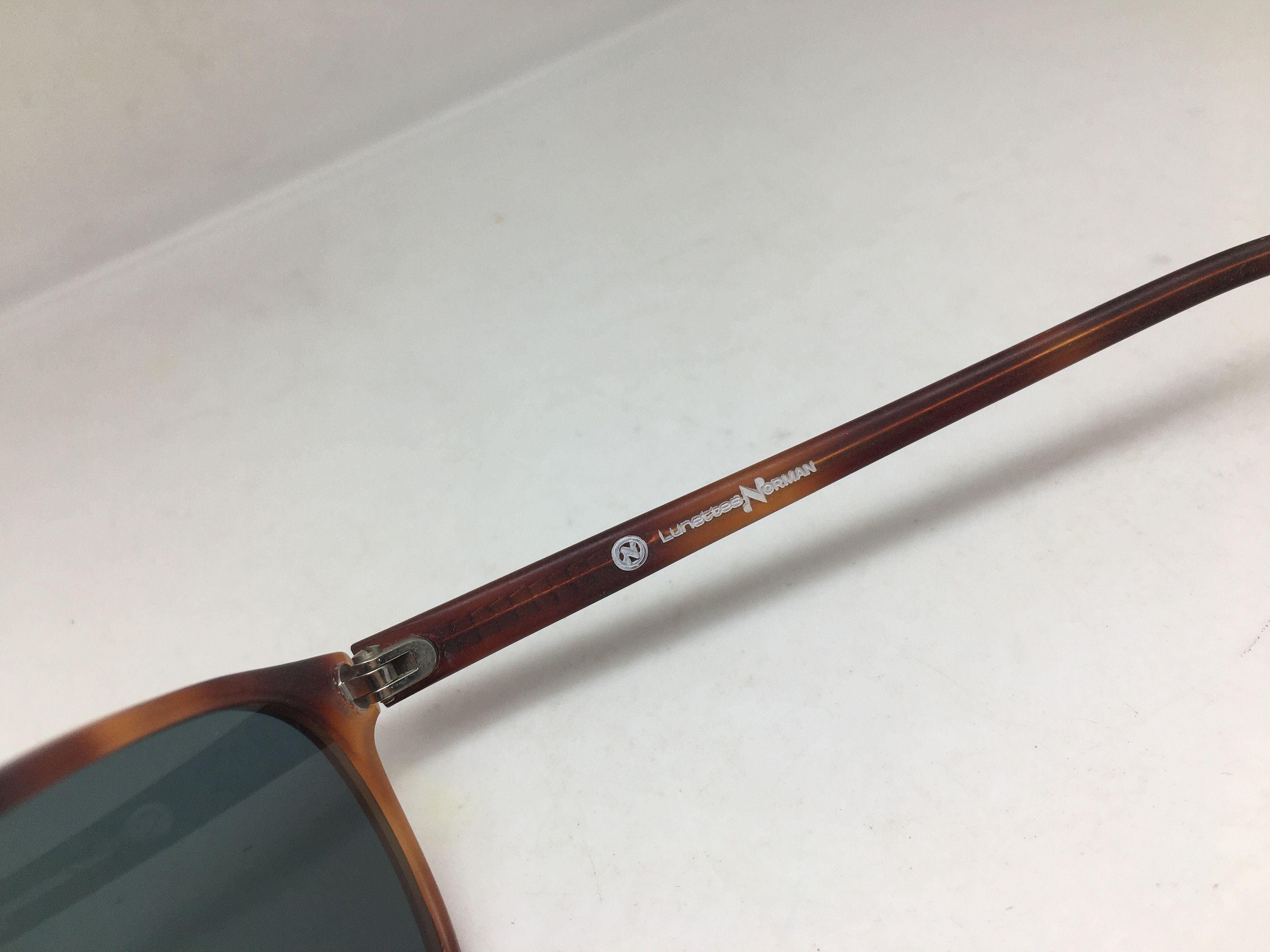 Vintage Vintage Lunettes Norman Tortoise Sunglasses Frame WARHOL Size ONE SIZE - 4 Thumbnail