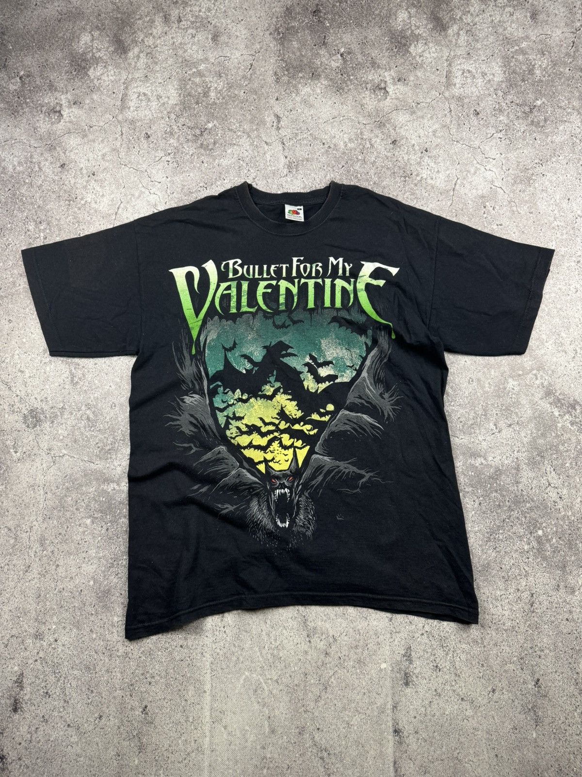Band Tees × Vintage Vintage Y2K Bullet For My Valentine Dead Tee Band Rock tee Size US M / EU 48-50 / 2 - 3 Thumbnail