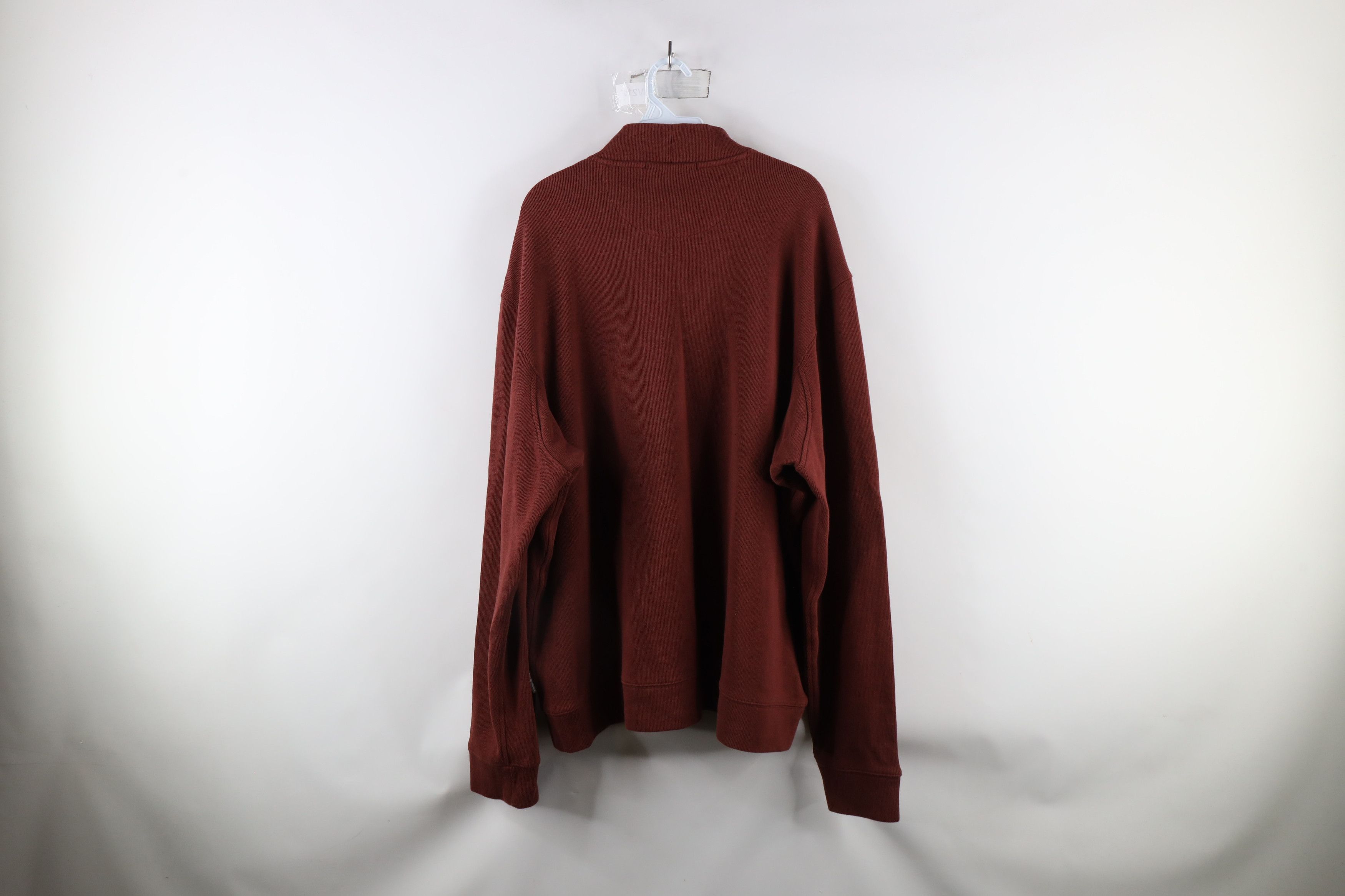 Duluth Trading Company × Vintage Duluth Trading Co Fit Class Act Ribbed Knit 1/4 Zip Sweater Size US XXL / EU 58 / 5 - 8 Thumbnail
