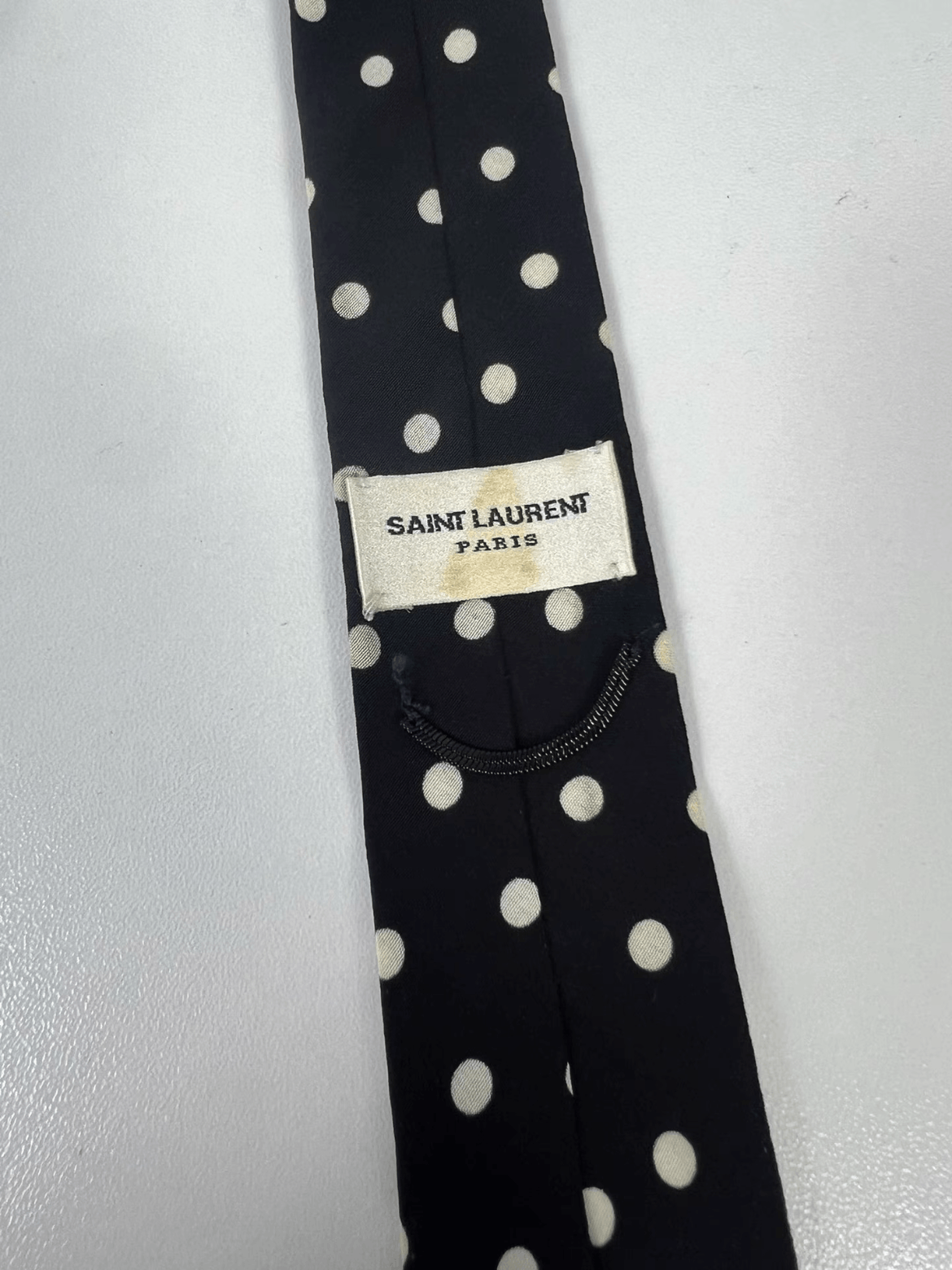 Hedi Slimane × Saint Laurent Paris Saint Laurent Paris 16AW Poke Dots Tie Size ONE SIZE - 6 Thumbnail