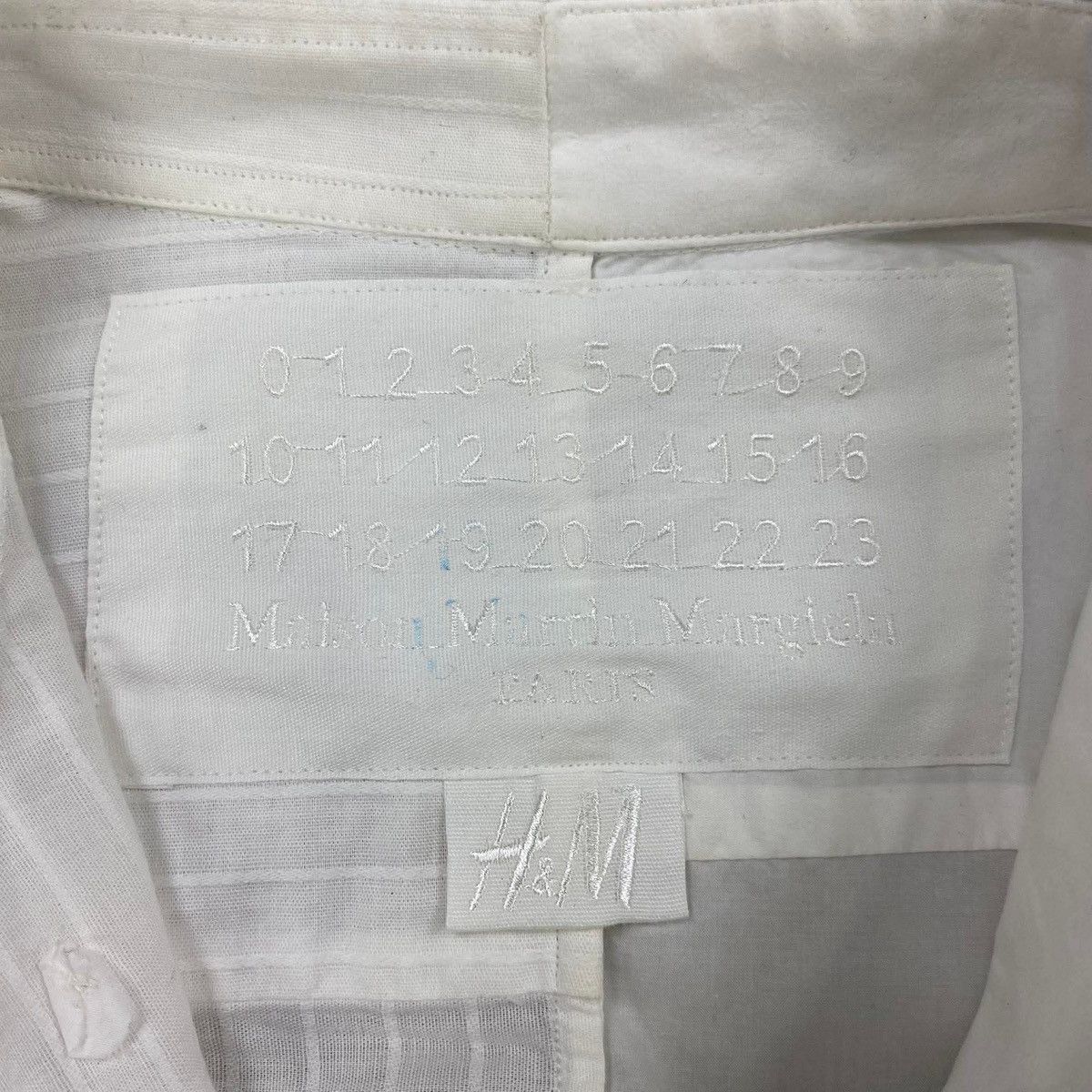 H&M × Maison Margiela FW2012 Reconstructed Mixed Panels Shirt Size US S / EU 44-46 / 1 - 7 Thumbnail