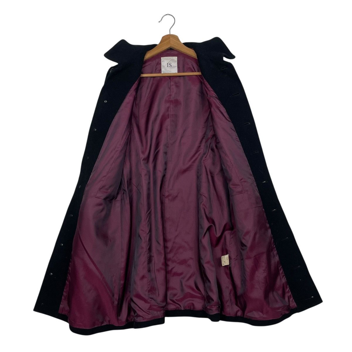 Issey Miyake Issey Miyake x Sunao Kuwahara Black Wool Long Coat Size M / US 6-8 / IT 42-44 - 12 Thumbnail