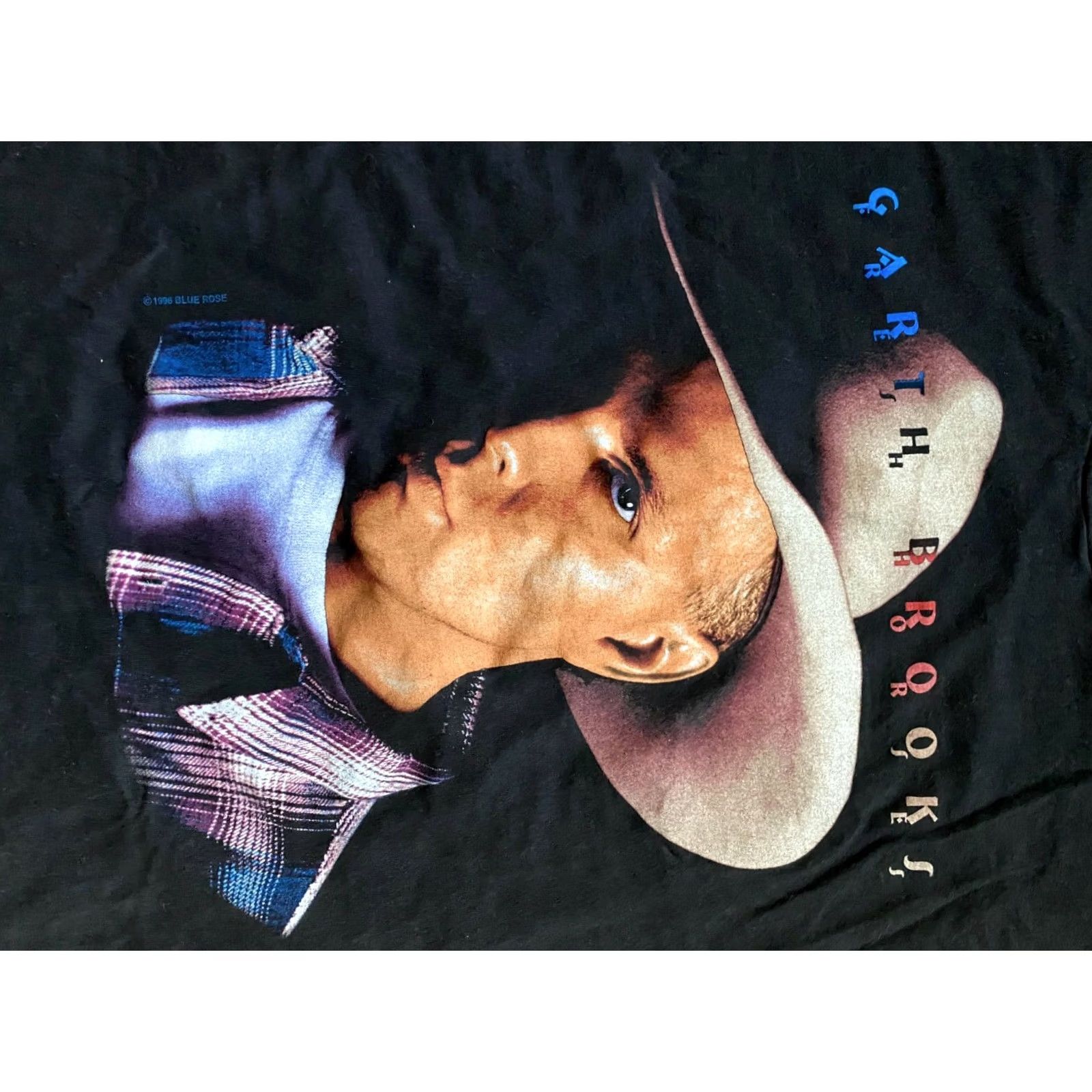 Hanes VINTAGE Hanes Shirt Mens XXL Black VTG Garth Brooks Fresh Horses Tour Graphic Country Size US XXL / EU 58 / 5 - 3 Thumbnail