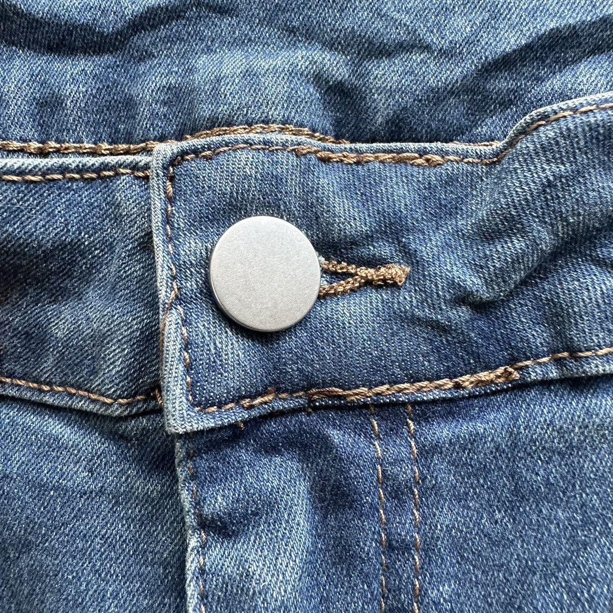 Japanese Brand Vintage Japanese Distressed Faded Slim Fit Denim Jean Pant Size US 36 / EU 52 - 7 Thumbnail