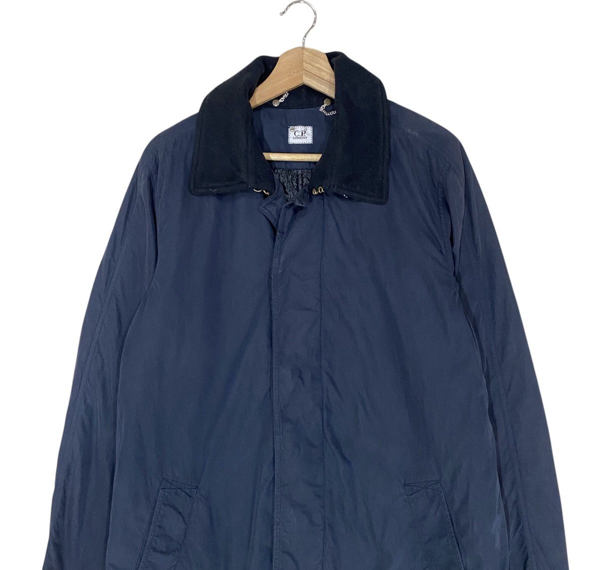 C.P. Company × Massimo Osti 🔥VINTAGE C.P COMPANY NAVYBLUE OVERCOATS JACKET Size US M / EU 48-50 / 2 - 3 Thumbnail