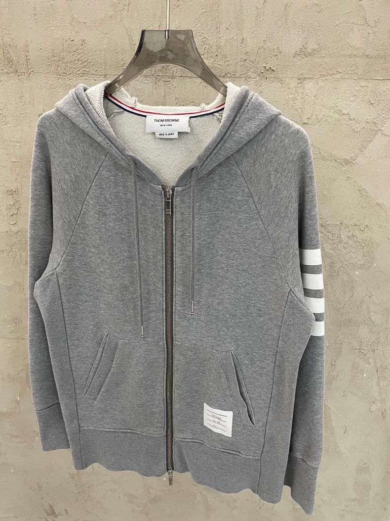 Thom Browne Thom Browne size2 Gray zip jacket Size US M / EU 48-50 / 2 - 3 Thumbnail