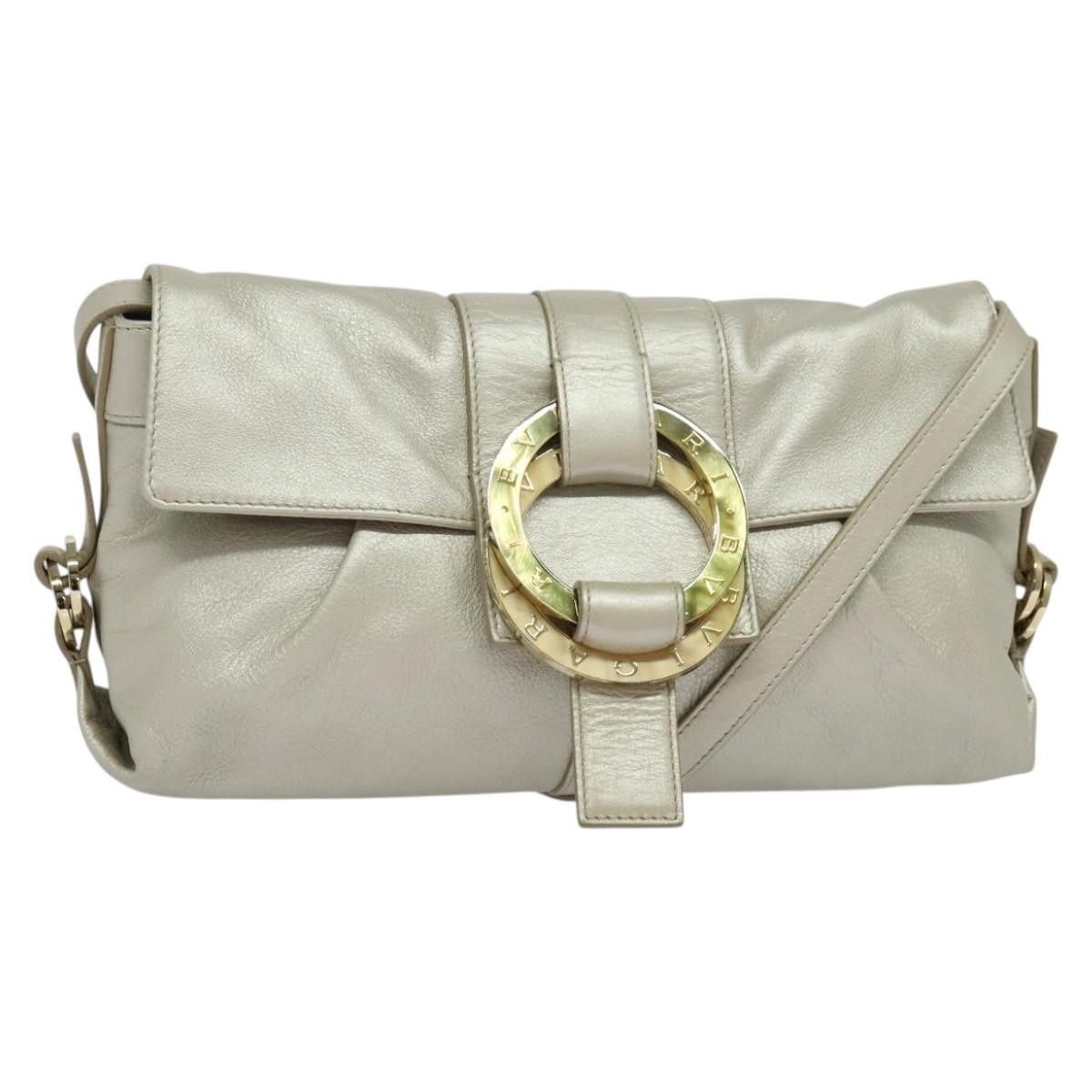 Bvlgari Bvlgari Chandra Flap Shoulder Bag Leather Size ONE SIZE - 1 Thumbnail