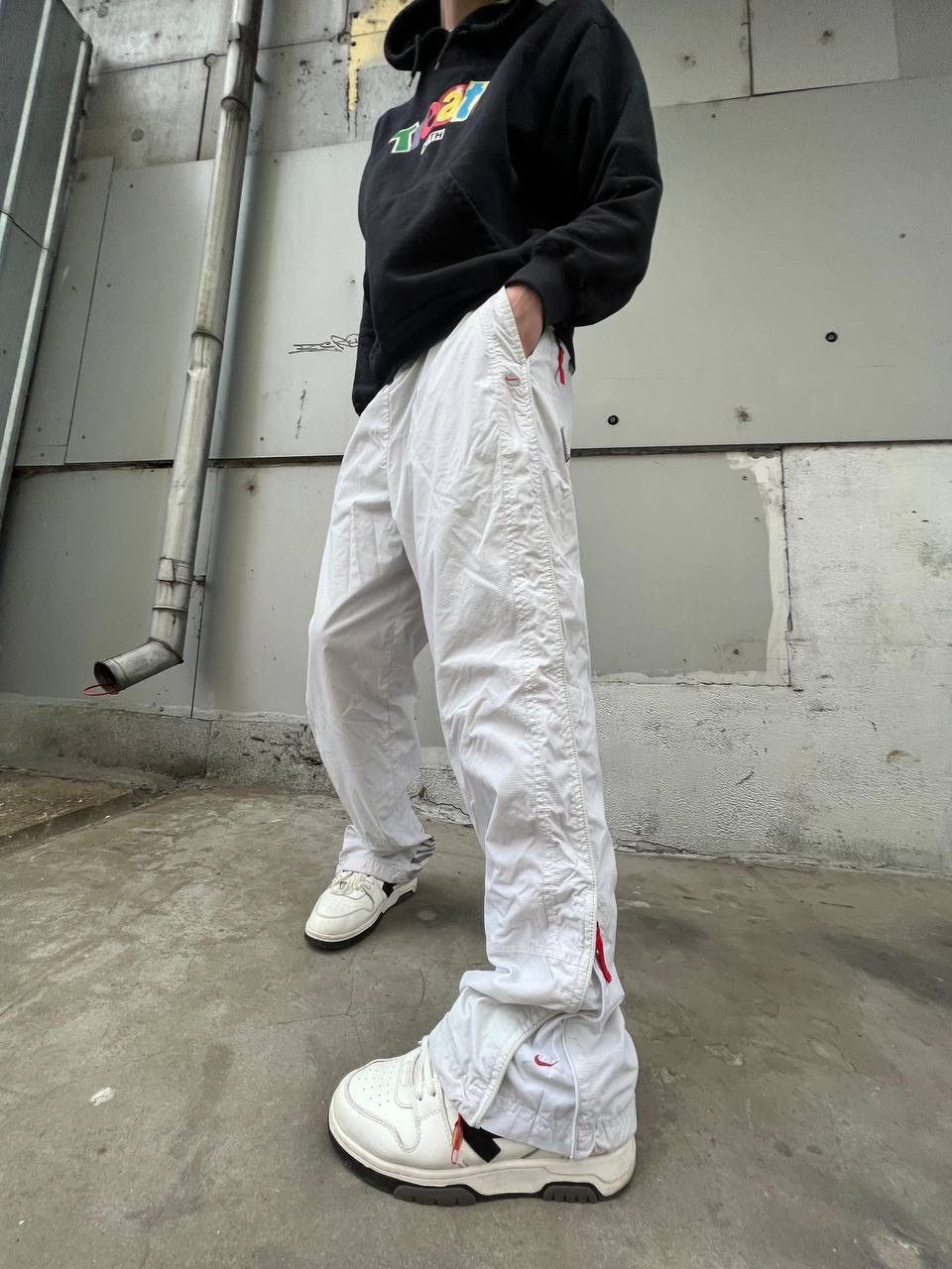Vintage Nike track pants triple swoosh