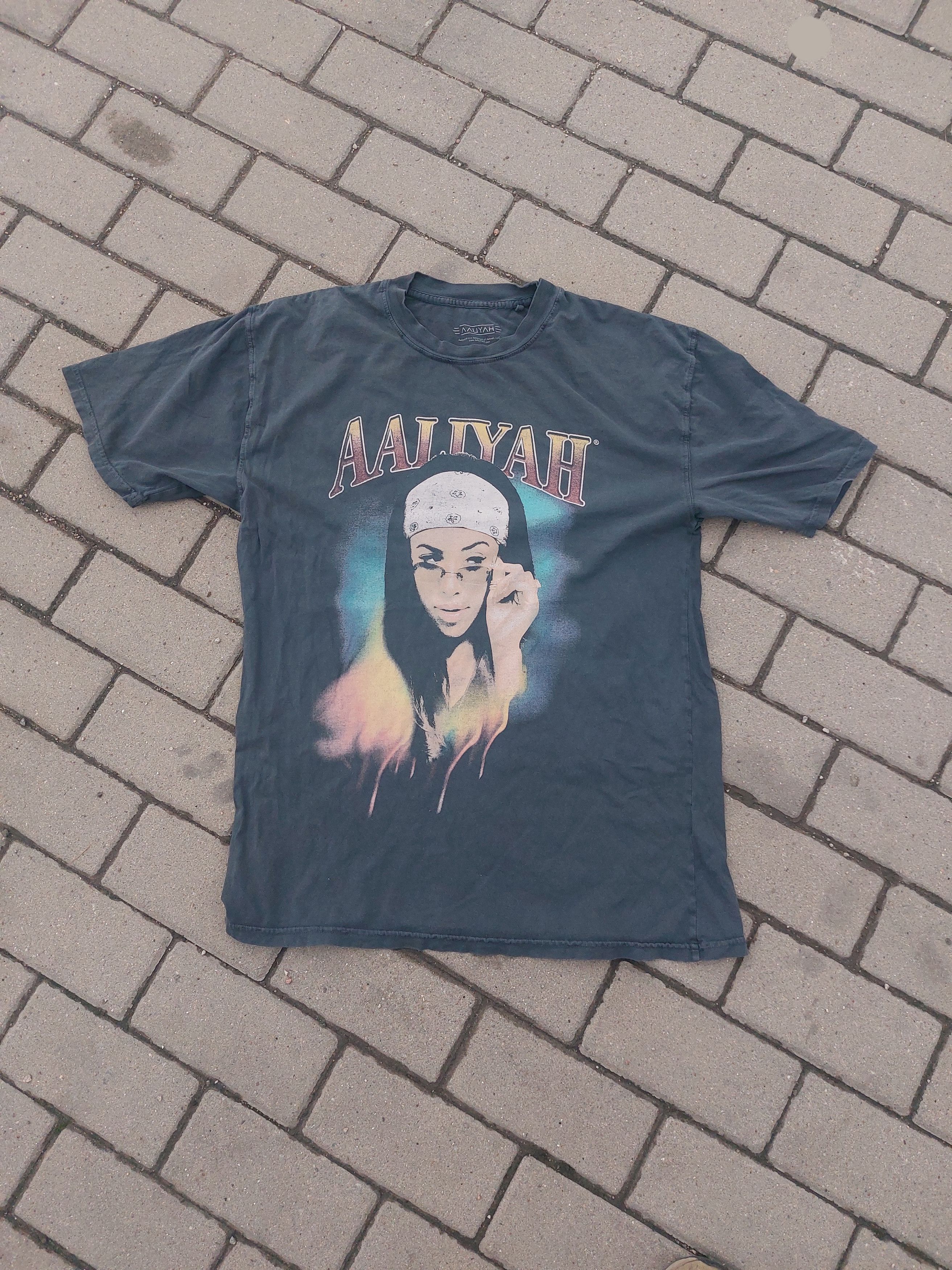 Band Tees × Vintage aaliyah vintage tshirt R&B concert tour Size US XS / EU 42 / 0 - 1 Thumbnail