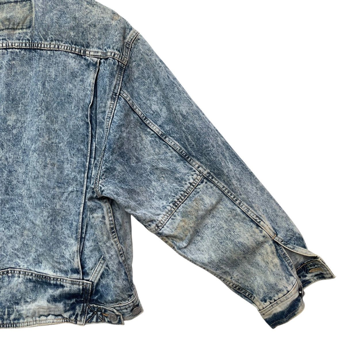 Vintage 💥Vintage Edwin Stone Wash Acid Wash Trucker Denim Jacket Size US M / EU 48-50 / 2 - 9 Thumbnail