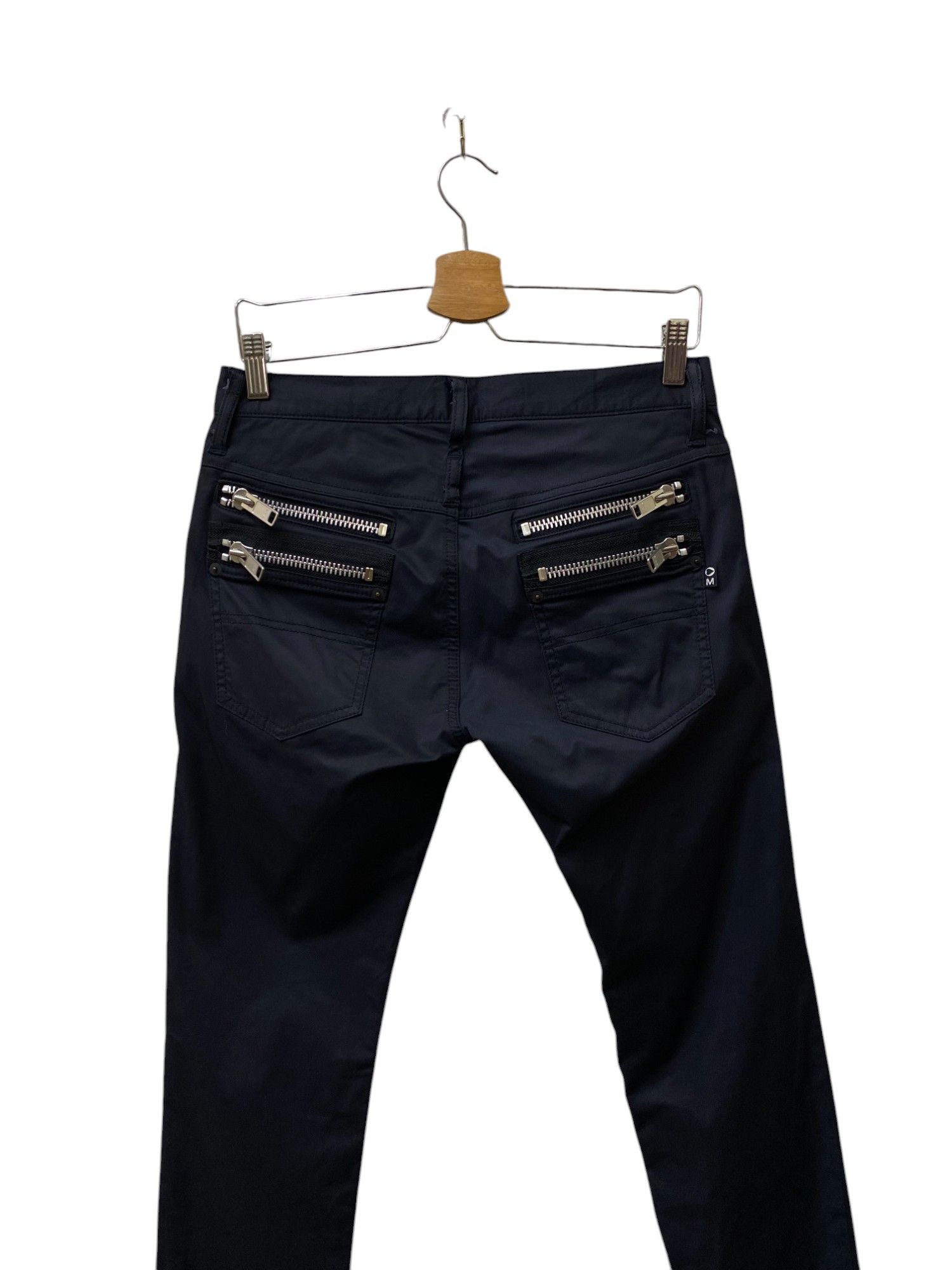 Issey Miyake × Morgan Homme Morgan Homme SUPERBLACK Issey Miyake bondage zipper lowrise Size US 28 / EU 44 - 6 Thumbnail