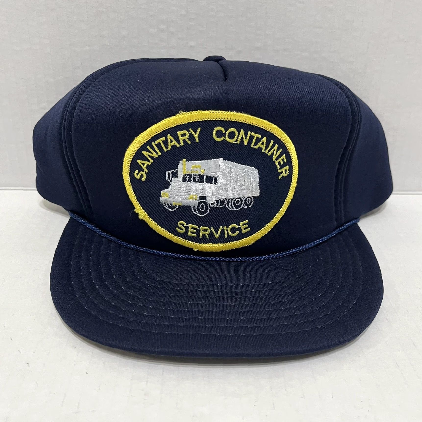 Roper VINTAGE Snap-Back Trucker Hat Men One Size Blue 90s Dad Nature Outdoor USA Patch Breathable Lightweight Casual Party/Cocktail Size ONE SIZE - 2 Thumbnail