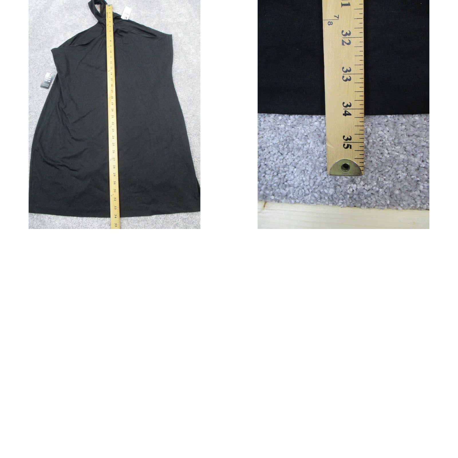 Express VINTAGE Express Women's Tank Top Sleeveless One Shoulder Black XL Casual Spring Summer Women Size XL / US 12-14 / IT 48-50 - 8 Thumbnail