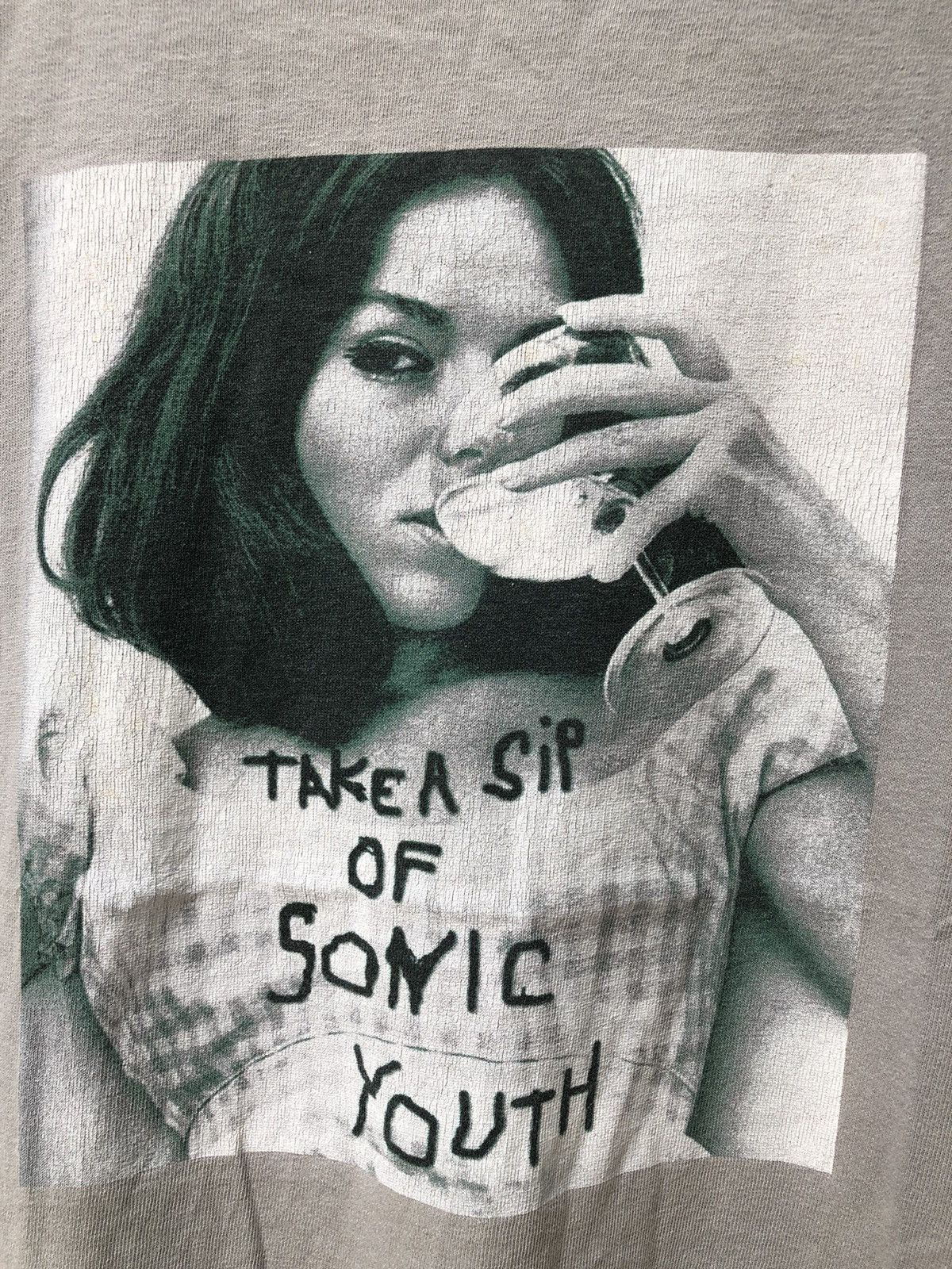 Band Tees 🔥Rare🔥Vintage 90s Take A Sip Of Sonic Youth Tshirt Size US S / EU 44-46 / 1 - 2 Thumbnail
