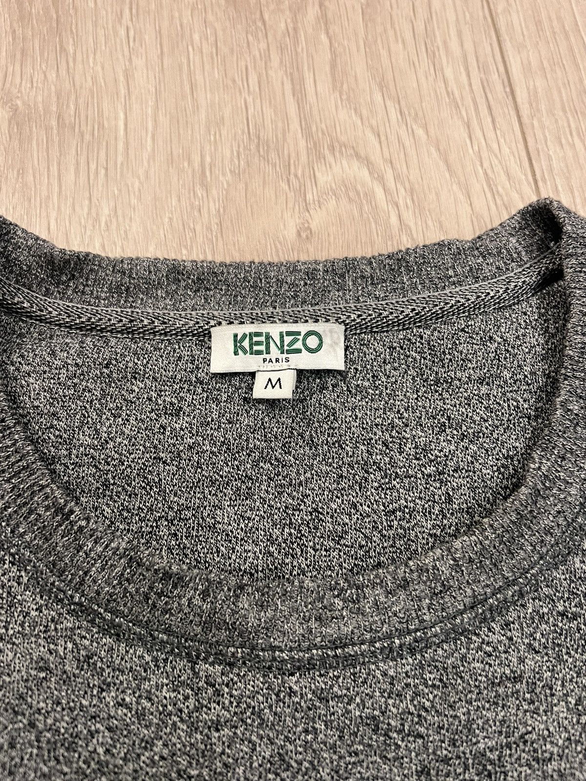 Kenzo × Vintage Kenzo Paris Crew Neck Sweatshirt Medium Luxury Designer Size US M / EU 48-50 / 2 - 3 Thumbnail