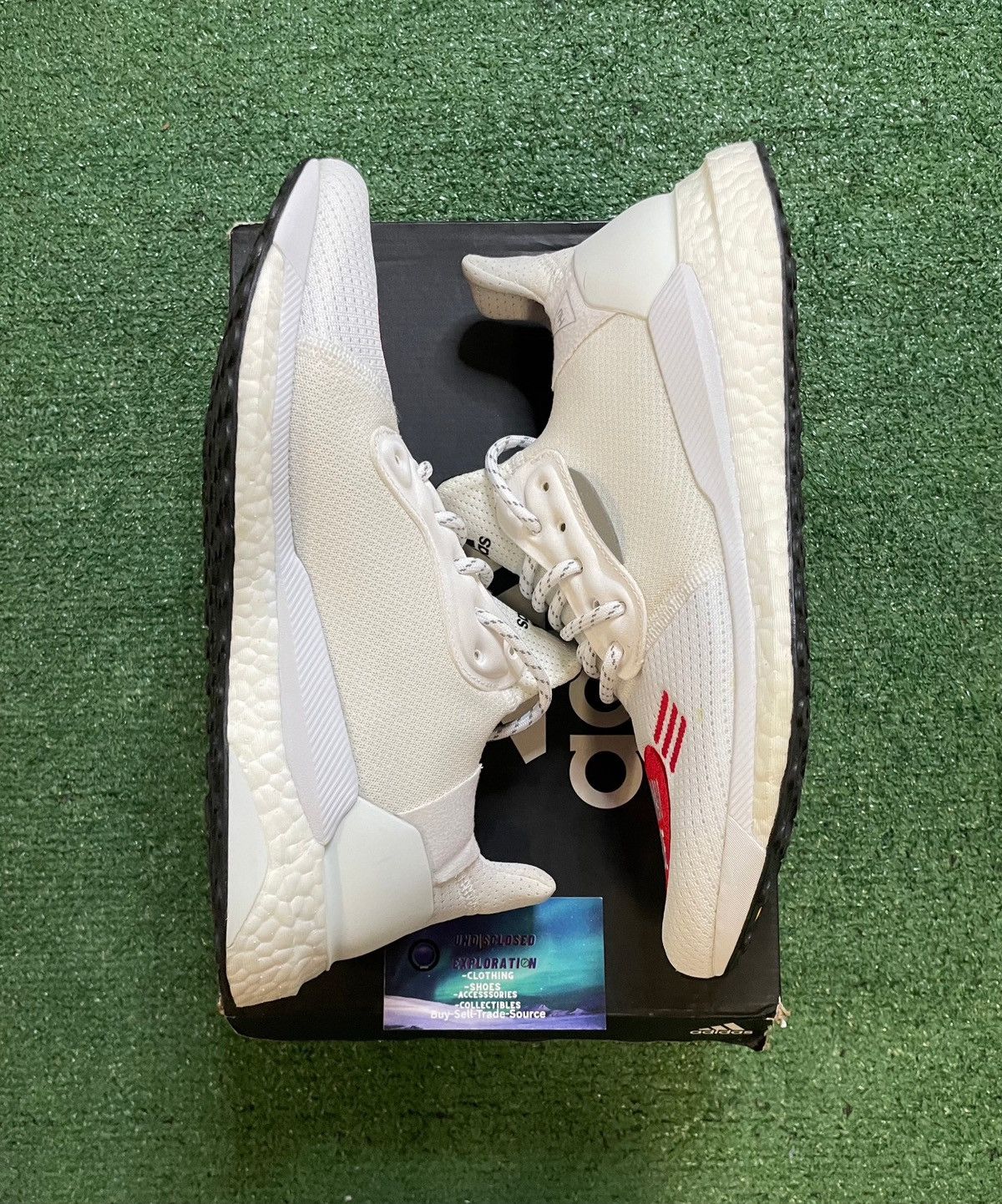Adidas adidas Solar Hu Glide Human Made White Red Size US 9.5 / EU 42-43 - 3 Thumbnail