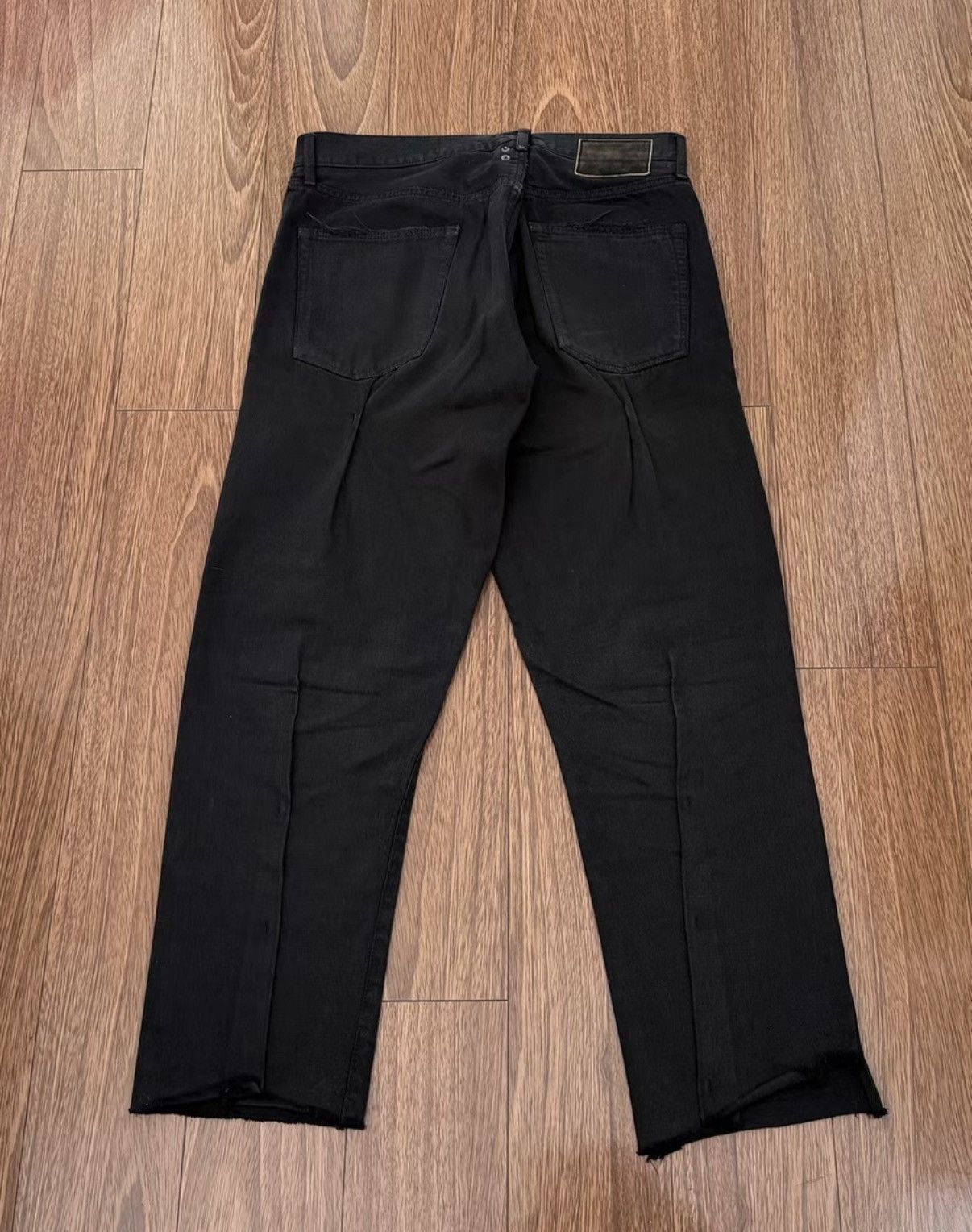 Visvim VISVIM SPOT JOURNEYMAN PANTS BLK TACKED CRASH JM Size US 34 / EU 50 - 2 Thumbnail