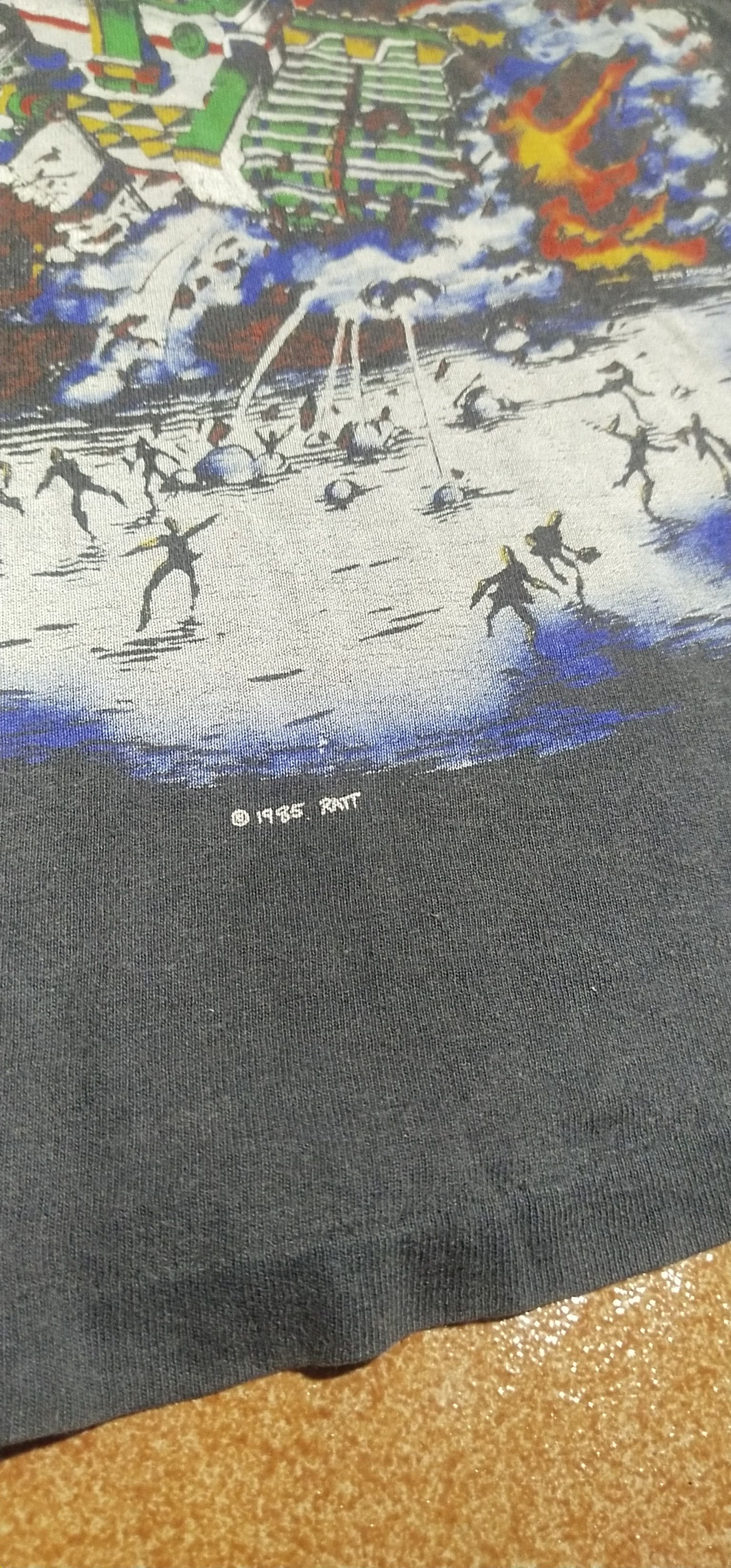 Band Tees × Vintage FINAL DROP TRUE VINTAGE METAL BAND Size US M / EU 48-50 / 2 - 5 Thumbnail