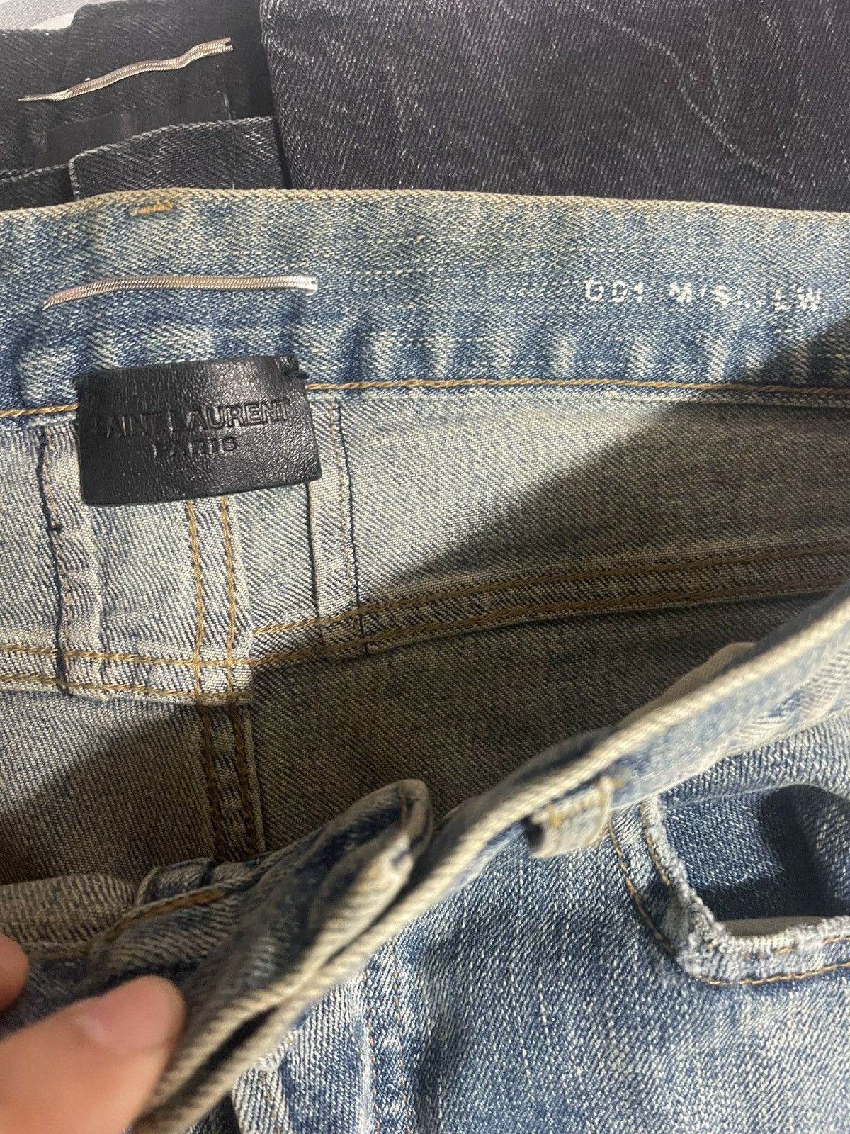 Saint Laurent Paris 15fw Saint Laurent Hedi Slimane D01/SL Jeans Size US 32 / EU 48 - 4 Thumbnail