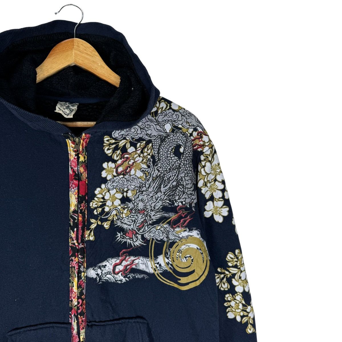 Japanese Brand ☀️SUKAJAN DRAGON HOODIE SWEATSHIRT Size US L / EU 52-54 / 3 - 6 Thumbnail