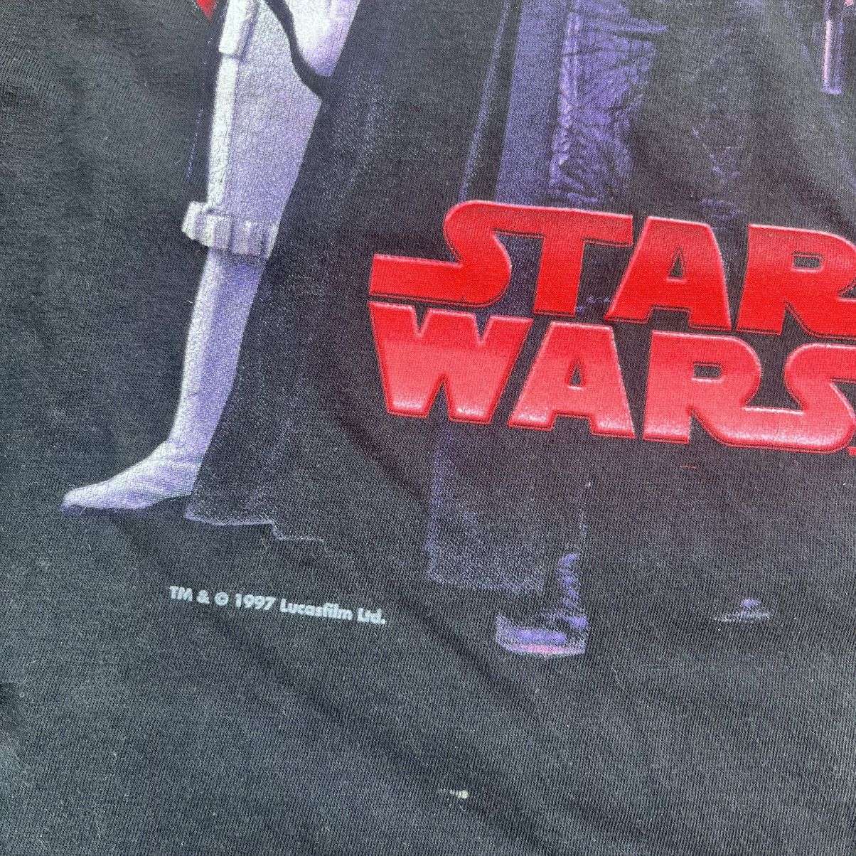 Vintage Vintage 1997 Star Wars Darth Vader single stitch tee XL Size US XL / EU 56 / 4 - 3 Thumbnail
