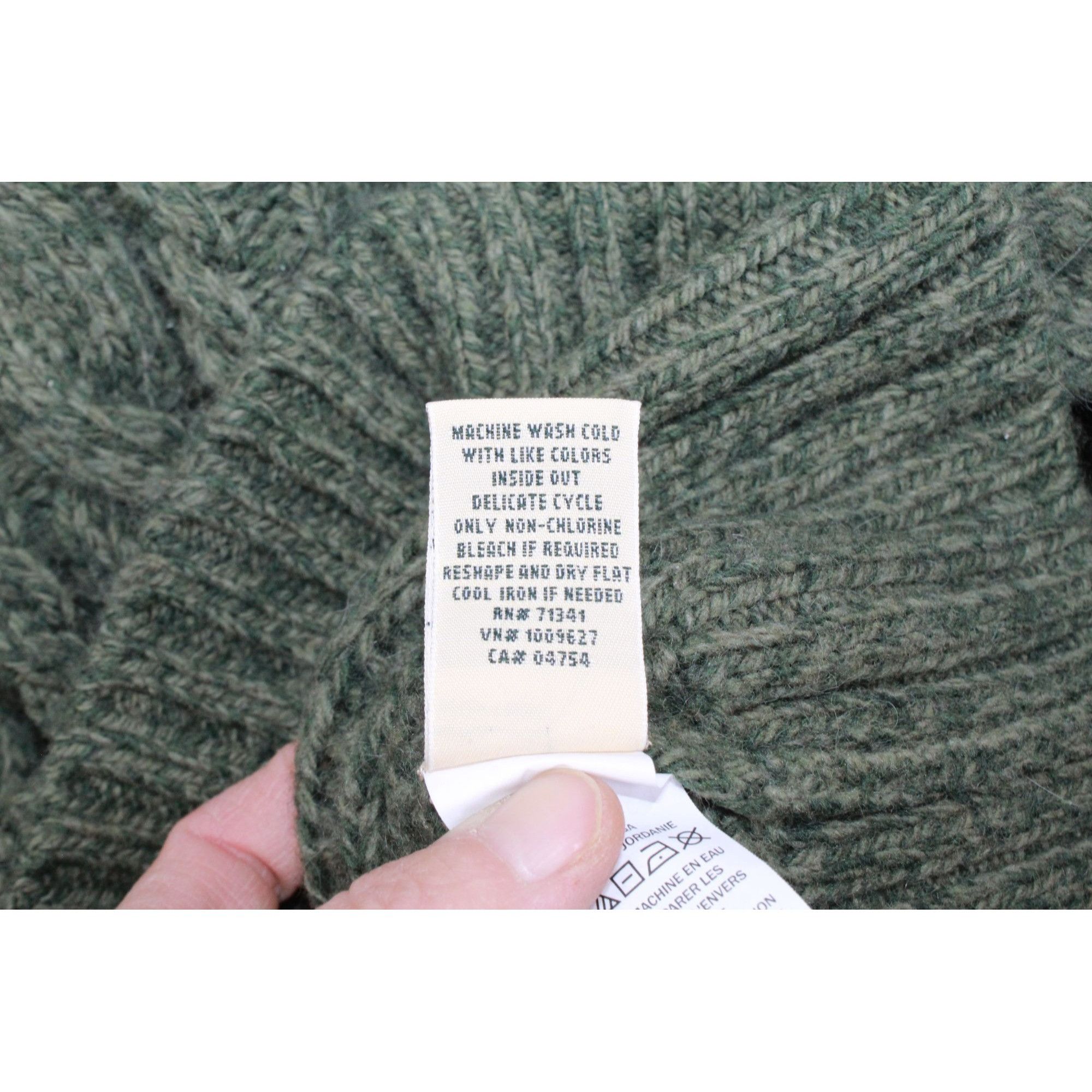 L.L. Bean LL Bean Heritage Wool Blend Mock Neck Sweater Size S / US 4 / IT 40 - 9 Thumbnail