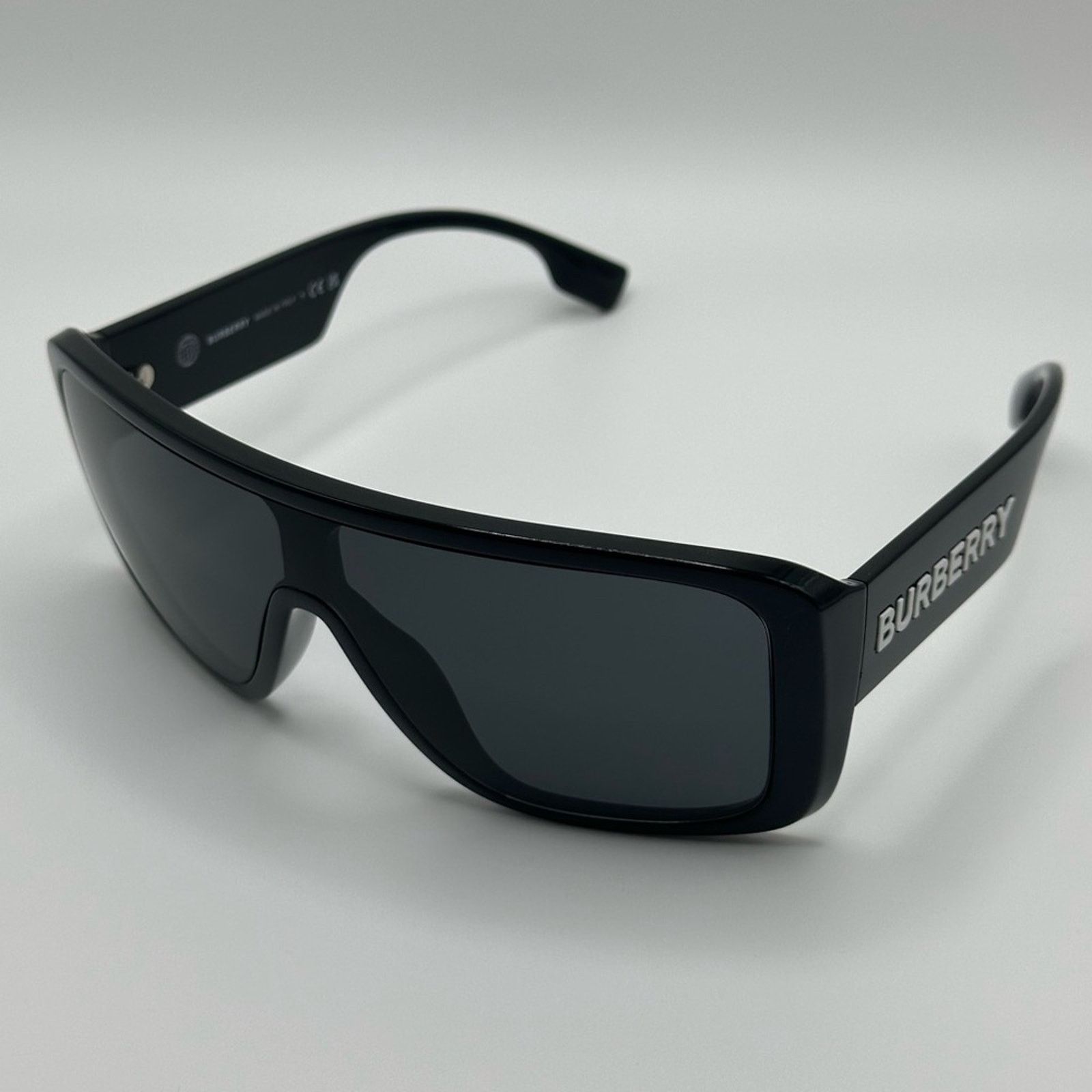 Burberry NEW BURBERRY BE4401U 300187 Black/DarkGrey Unisex Sunglasses Size ONE SIZE - 1 Thumbnail