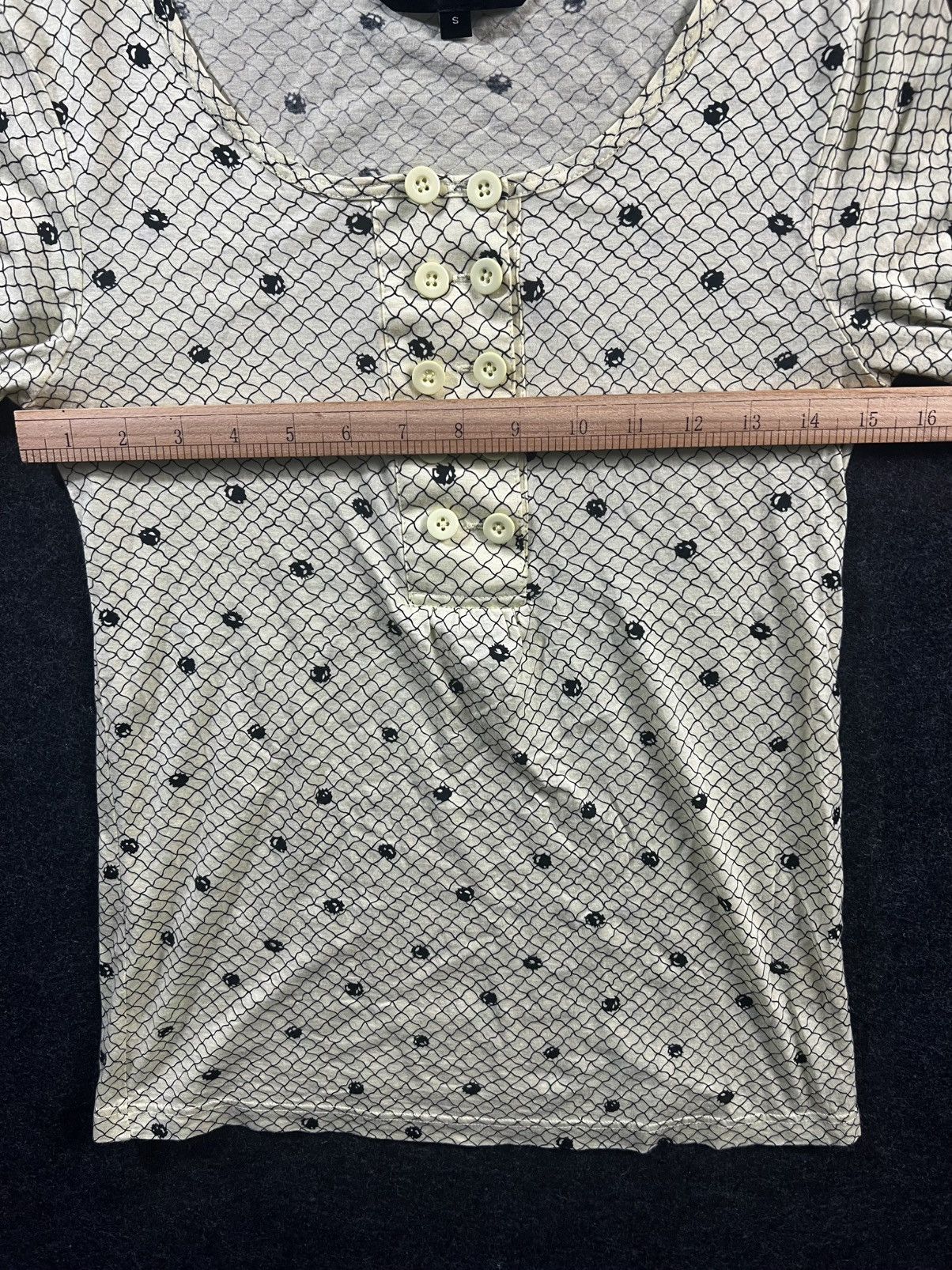 Marc Jacobs Marc Jacobs Light Blouse Patterned With Buttons Rare Size S / US 4 / IT 40 - 5 Thumbnail