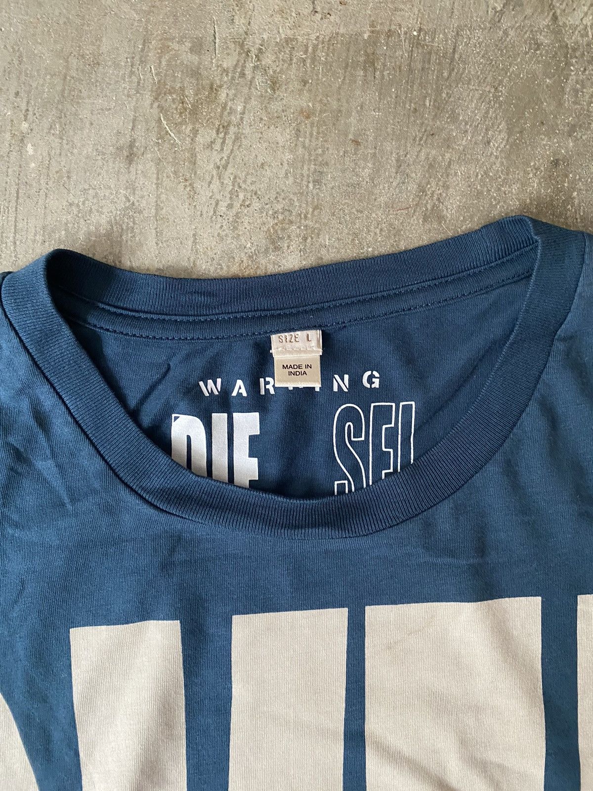 Diesel Vintage Diesel “Over You” Tee Balenciaga Kapital CPFM Gucci Size US L / EU 52-54 / 3 - 2 Thumbnail