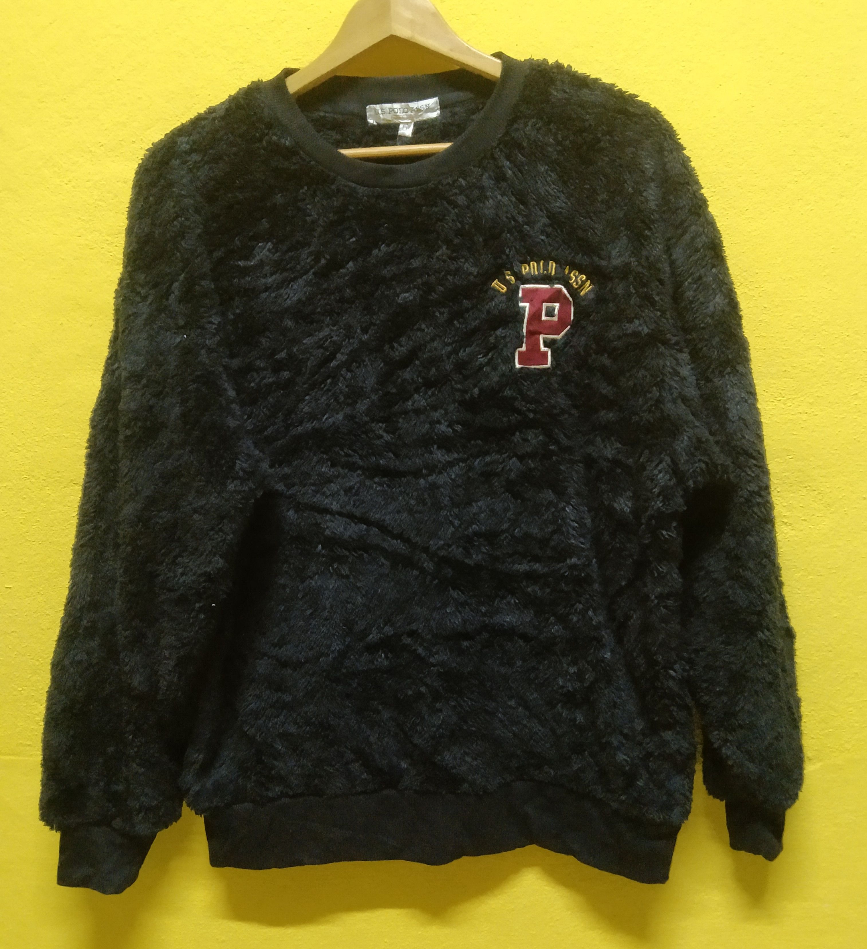 U.S. Polo Assn. × Vintage U.S Polo ASSN Fur Sweatshirt Size US M / EU 48-50 / 2 - 1 Thumbnail