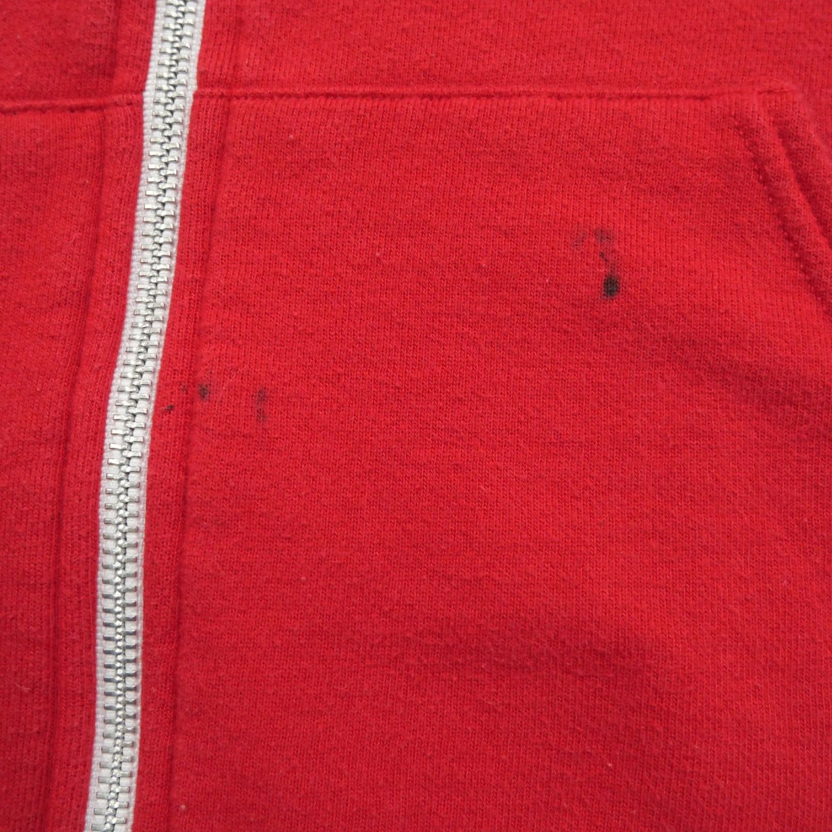 American Apparel Arm & Hammer Hoodie Mens Adult XL Red Full Zip Embroidery Hooded Full Zip Size US XL / EU 56 / 4 - 5 Thumbnail