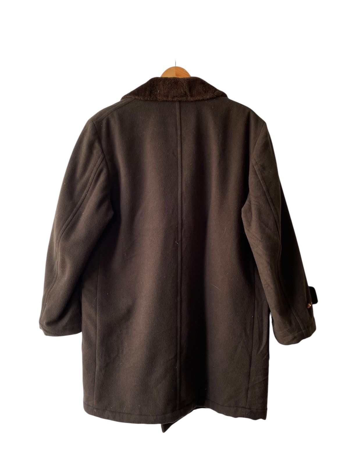 Burberry Vintage 90s Burberrys Prorsum Lining Fur Wool Jacket Size US L / EU 52-54 / 3 - 2 Thumbnail