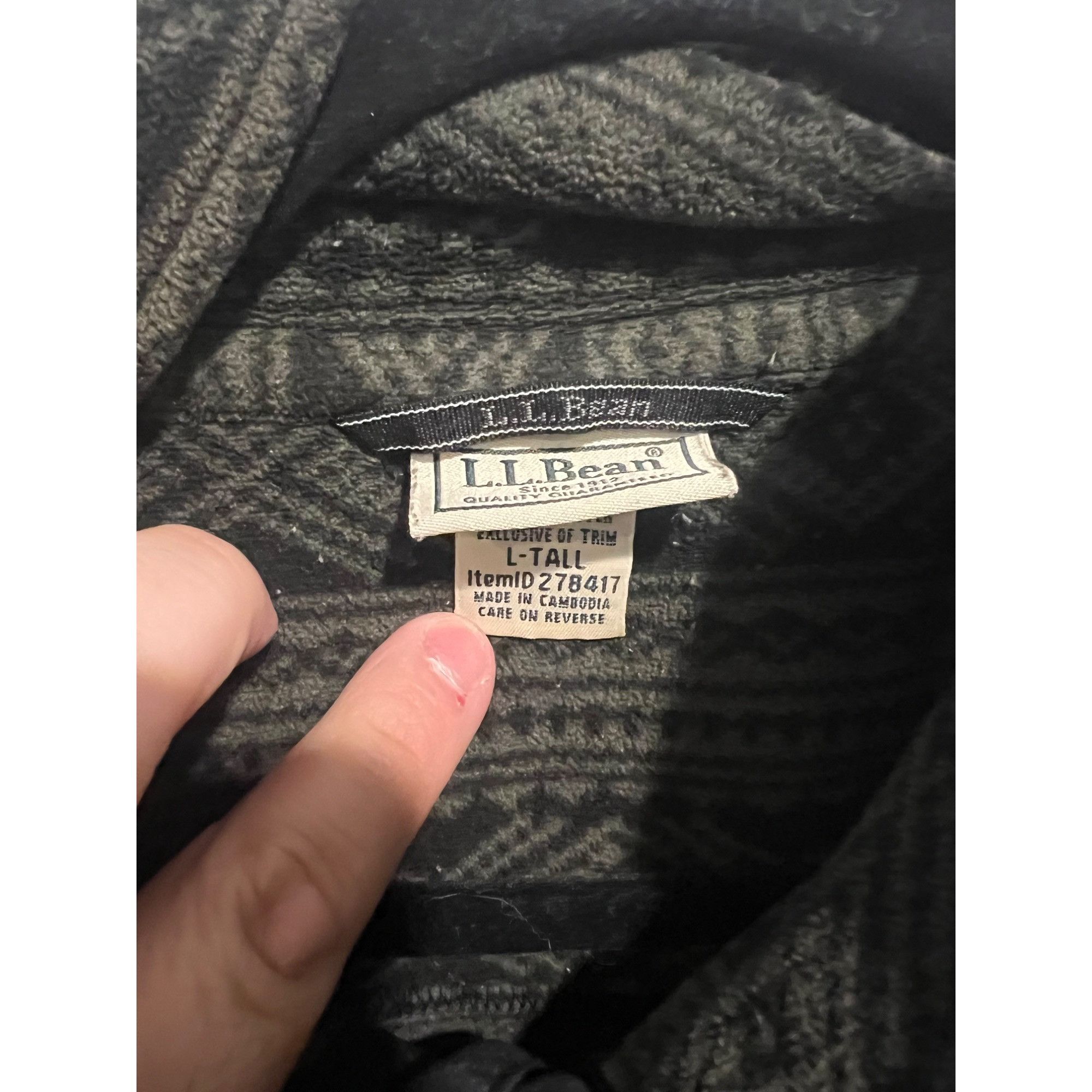 L.L. Bean LL Bean Fleece Pullover - Size LT Size US L / EU 52-54 / 3 - 3 Thumbnail
