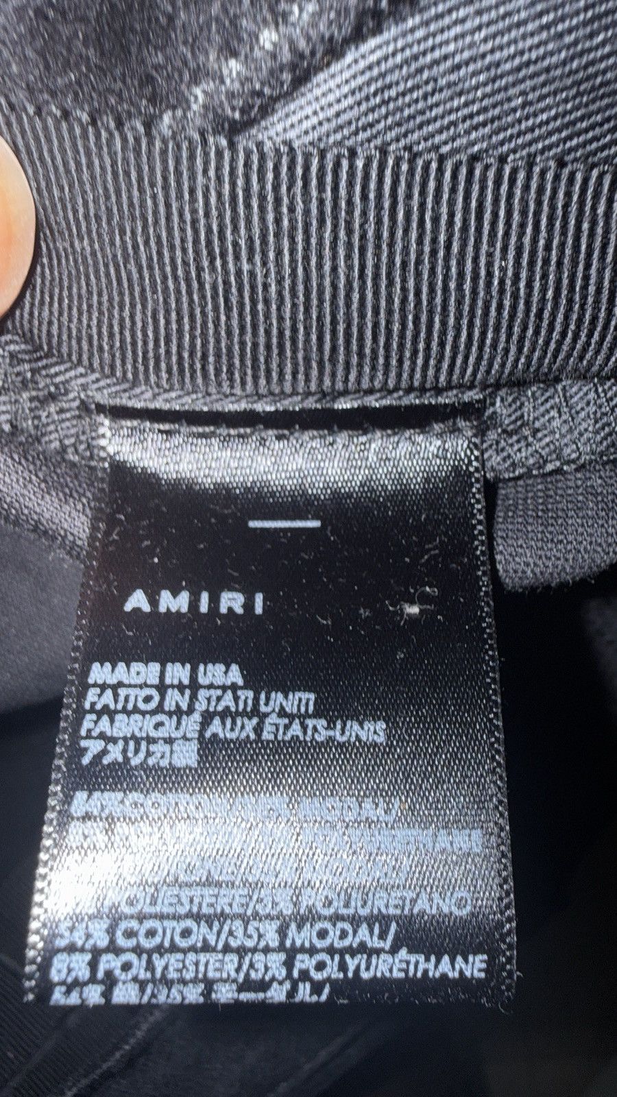 Amiri Amiri stack jeans black plain velour Size US 34 / EU 50 - 5 Thumbnail