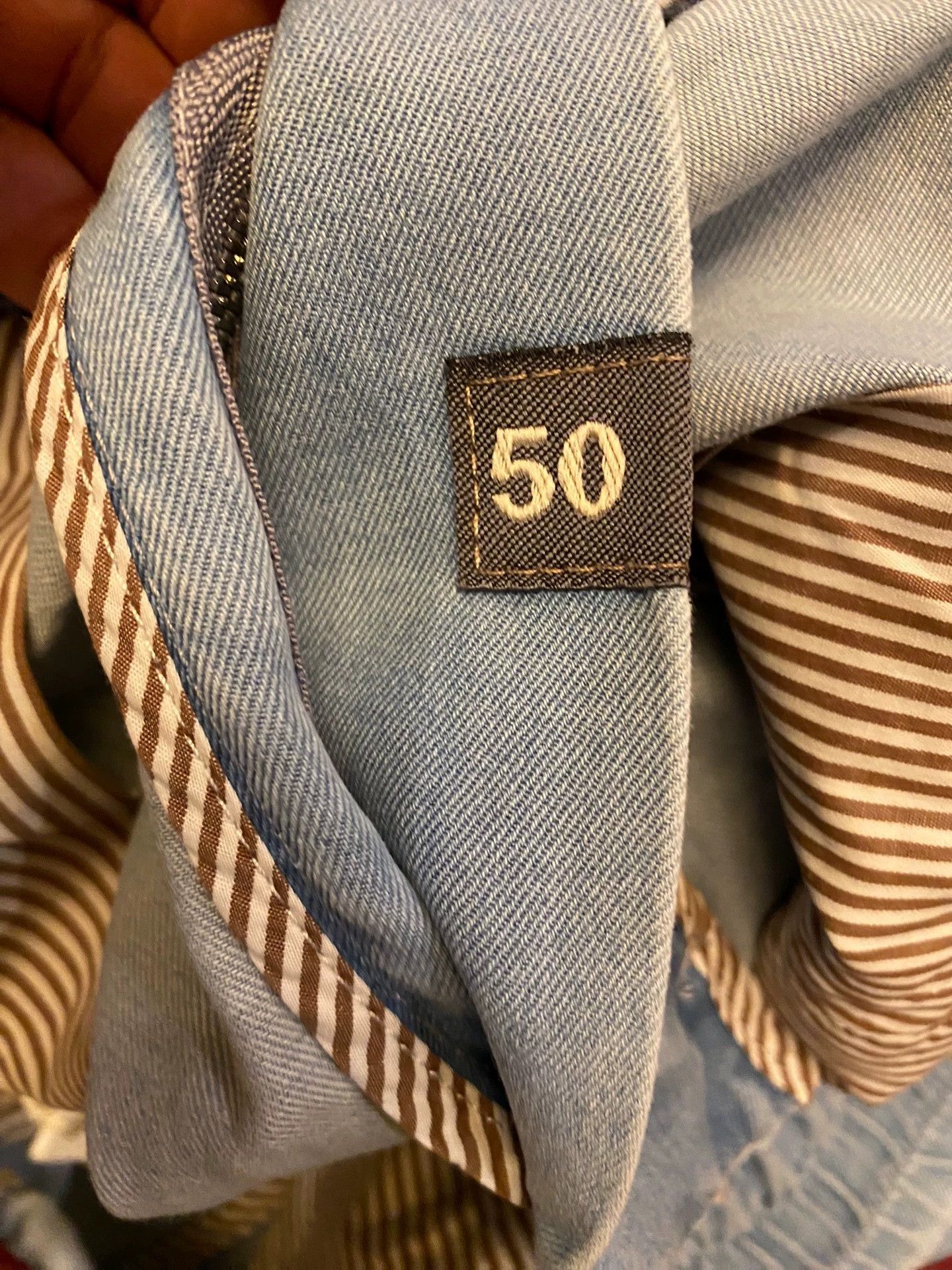 Brunello Cucinelli BRUNELLO CUCINELLI Denim Bermuda Work Shorts Size 50 Size US 34 / EU 50 - 9 Thumbnail