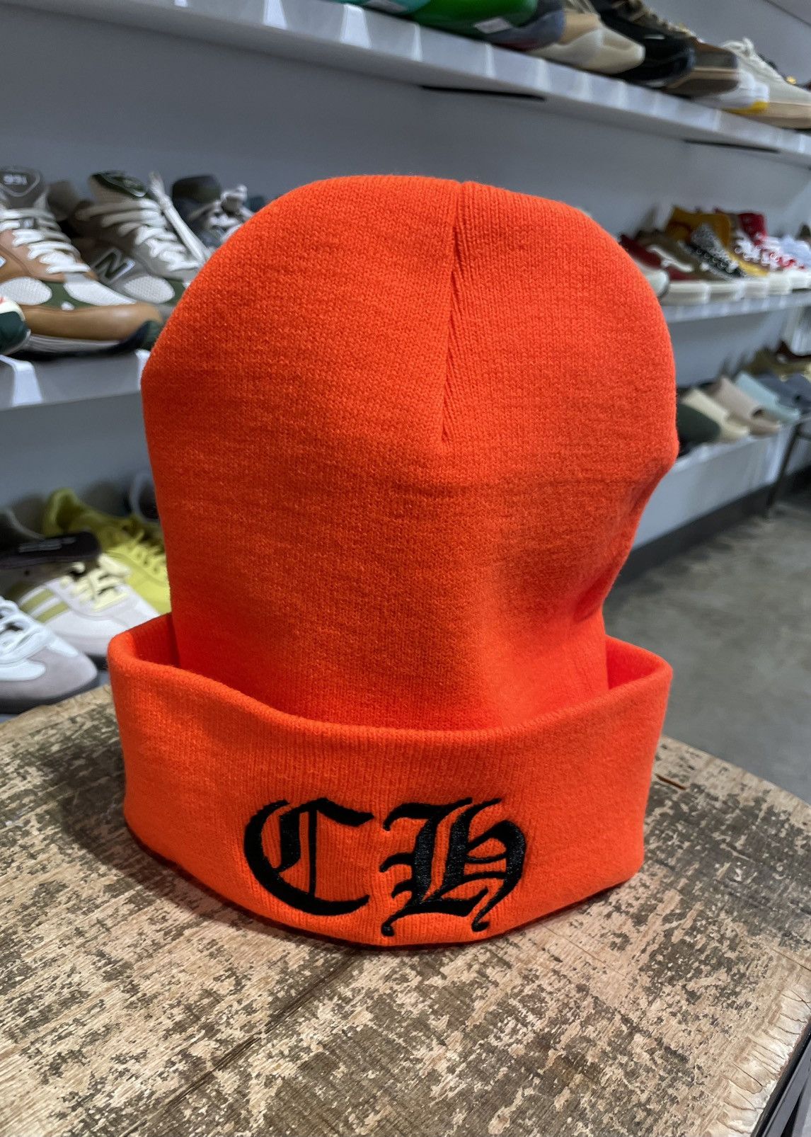 Chrome Hearts Chrome Hearts CH Beanie Orange Size ONE SIZE - 3 Thumbnail