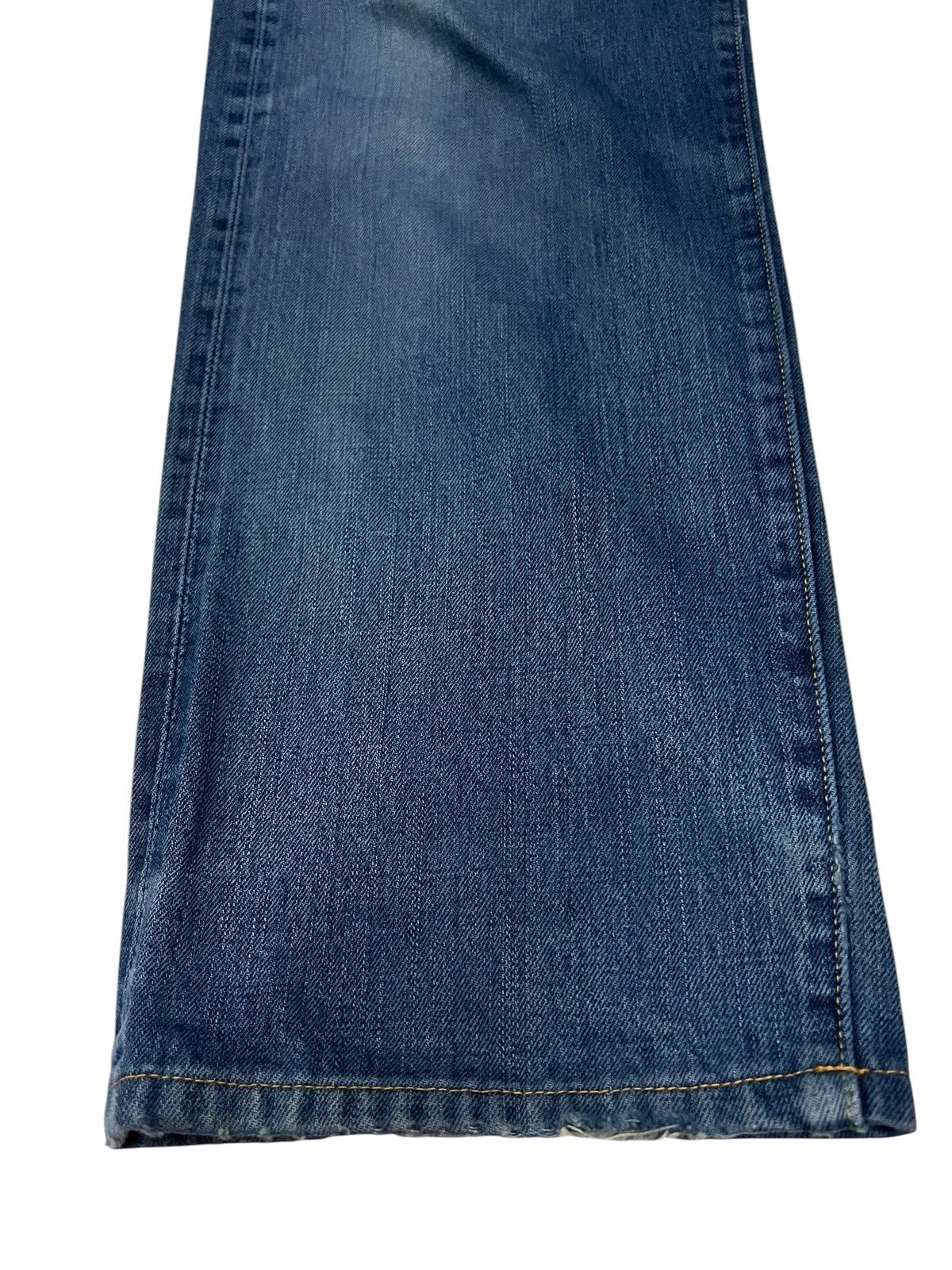 Levi's 90’s Levis 502 Big E Selvedge Distress Jean Size US 36 / EU 52 - 5 Thumbnail