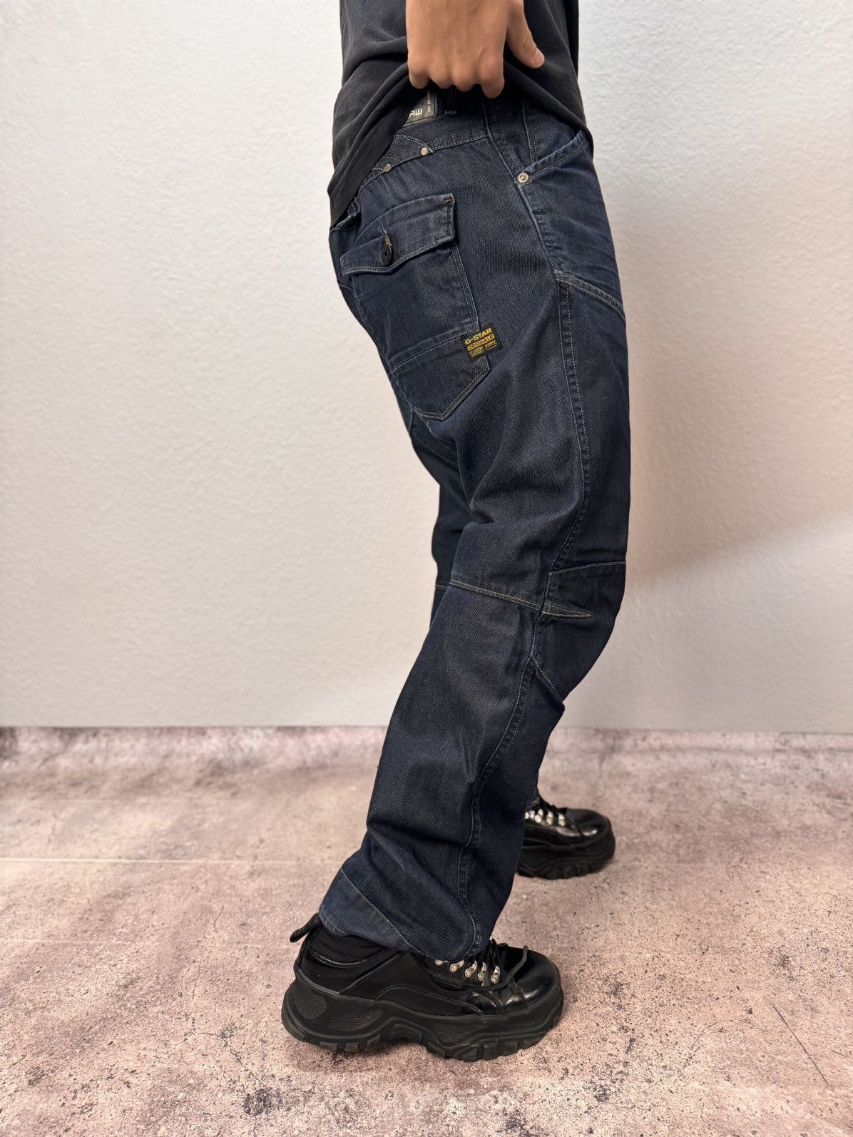 G-Star × Vintage Vintage Y2K pants cargo baggy fit sk8 opium faded Size US 34 / EU 50 - 6 Thumbnail