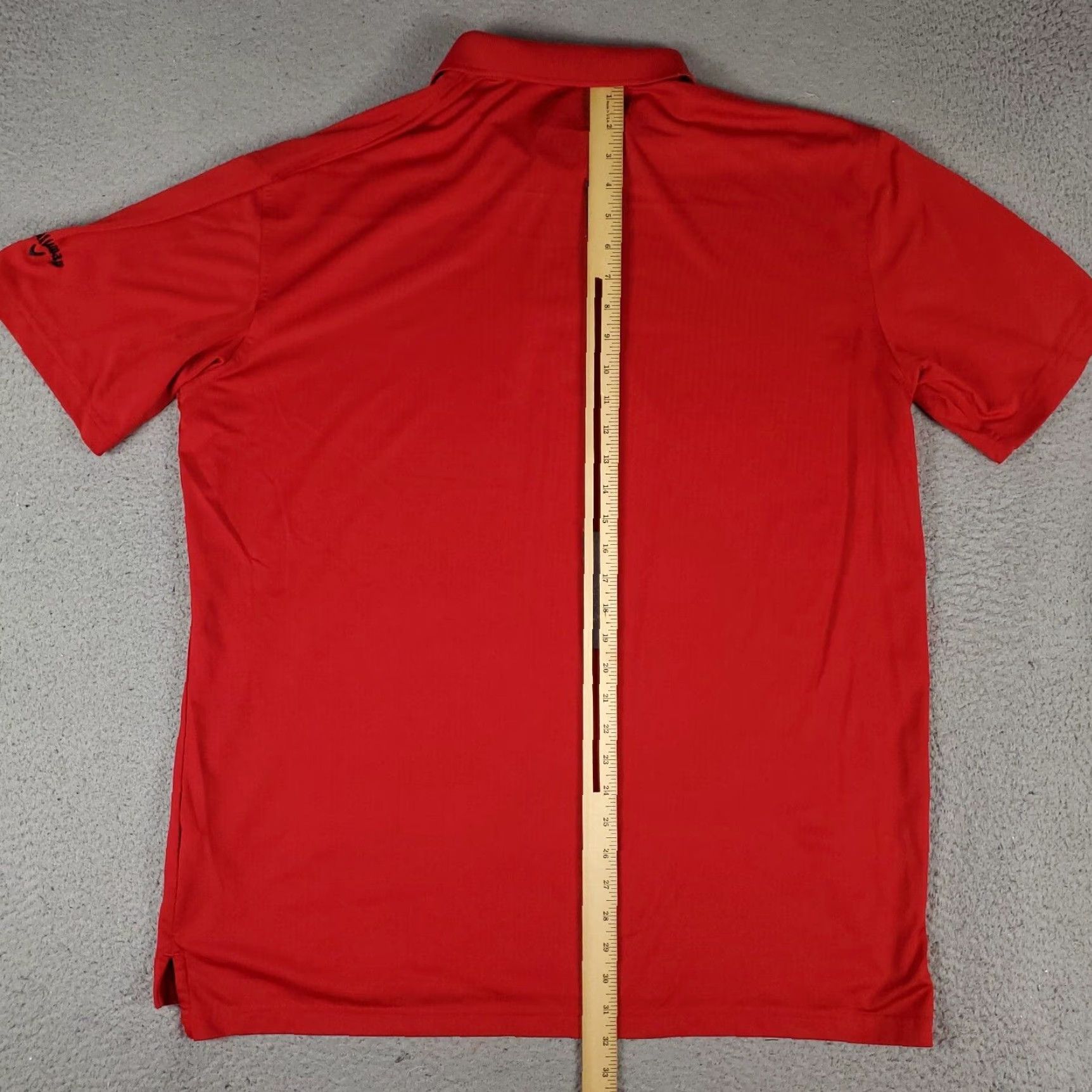 Callaway Callaway Polo Shirt Mens 2XL Red Short Sleeve Golf Opti Dri Fit Casual Classic Size US XXL / EU 58 / 5 - 4 Thumbnail