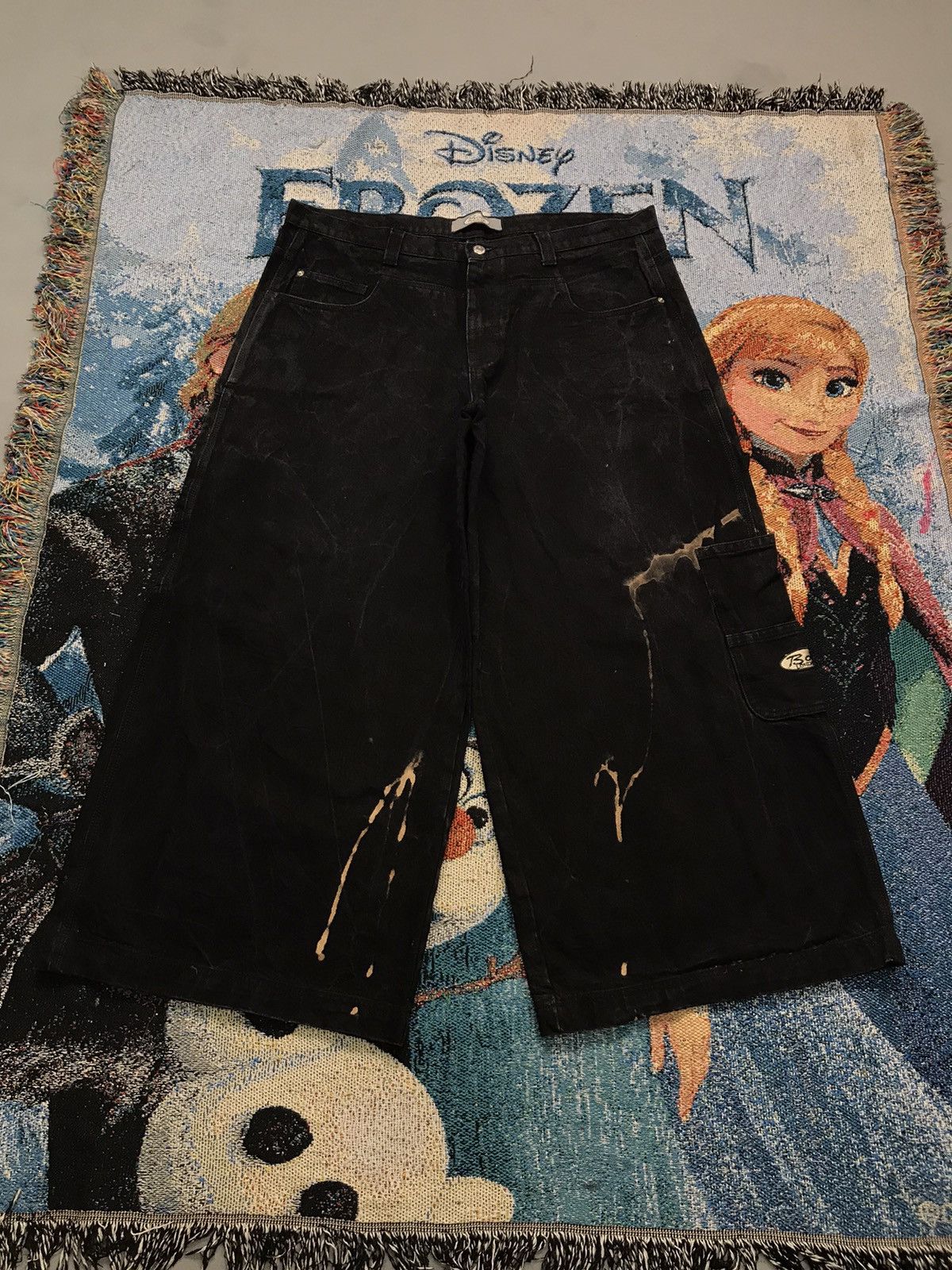 Other Vintage bolt London big pocket faded cargo denim Size US 41 - 1 Thumbnail