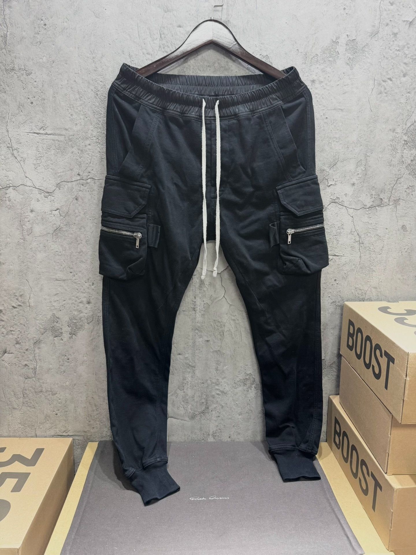 Rick Owens Rick Owens Knit Black Casual Pants 50 Men Size US 32 / EU 48 - 1 Thumbnail