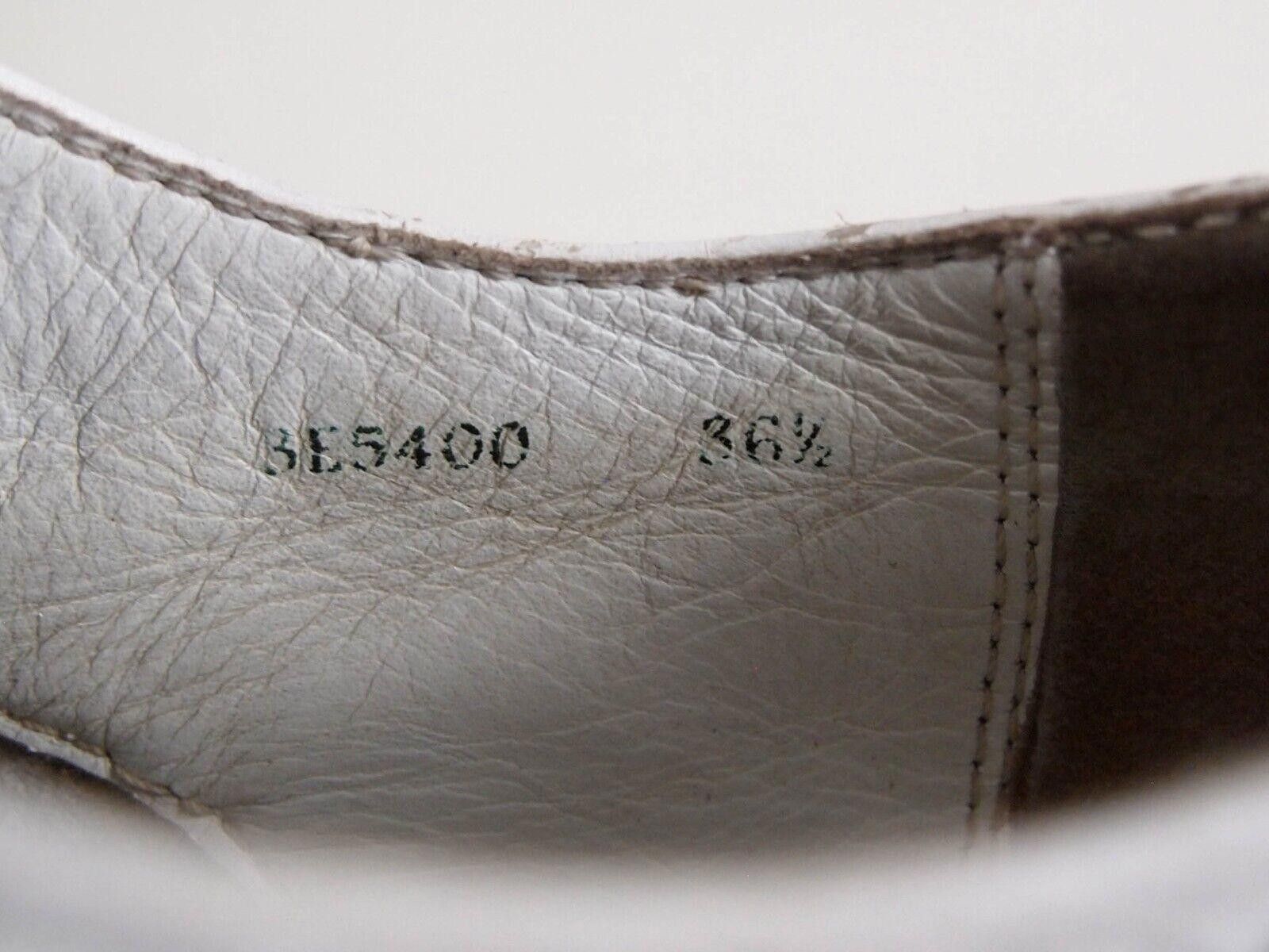 Prada Prada Lug Sole Brogues Brown White Leather EU 36.5 US 6.5 Size US 6.5 / IT 36.5 - 6 Thumbnail