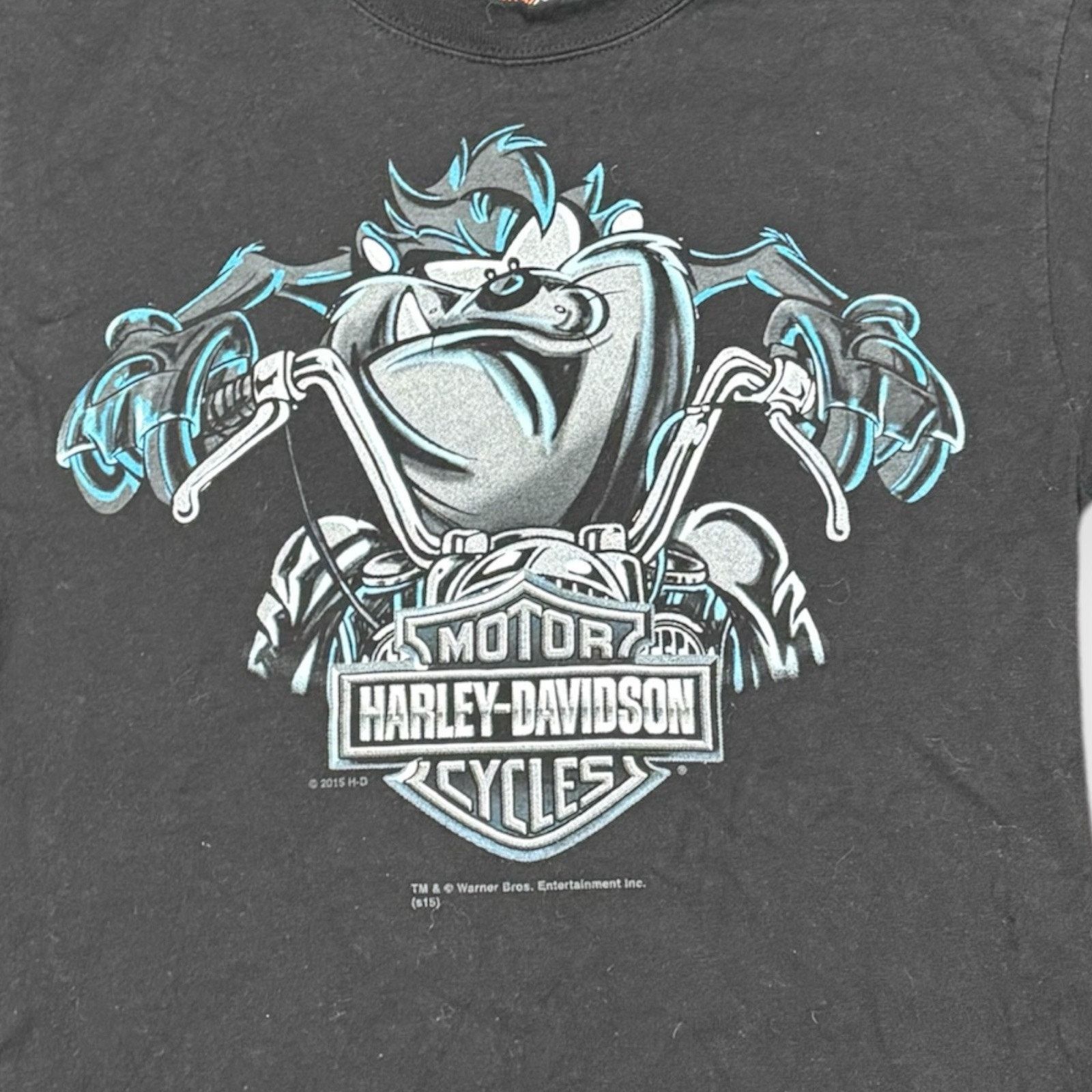 Harley Davidson Harley Davidson Looney Tunes Biker Motorcycle Taz Coyote Y2K Size US S / EU 44-46 / 1 - 2 Thumbnail