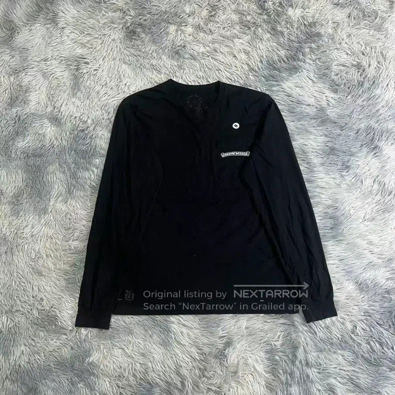 Chrome Hearts Chrome Hearts Size M Sanskrit logo long sleeve Size US M / EU 48-50 / 2 - 3 Thumbnail