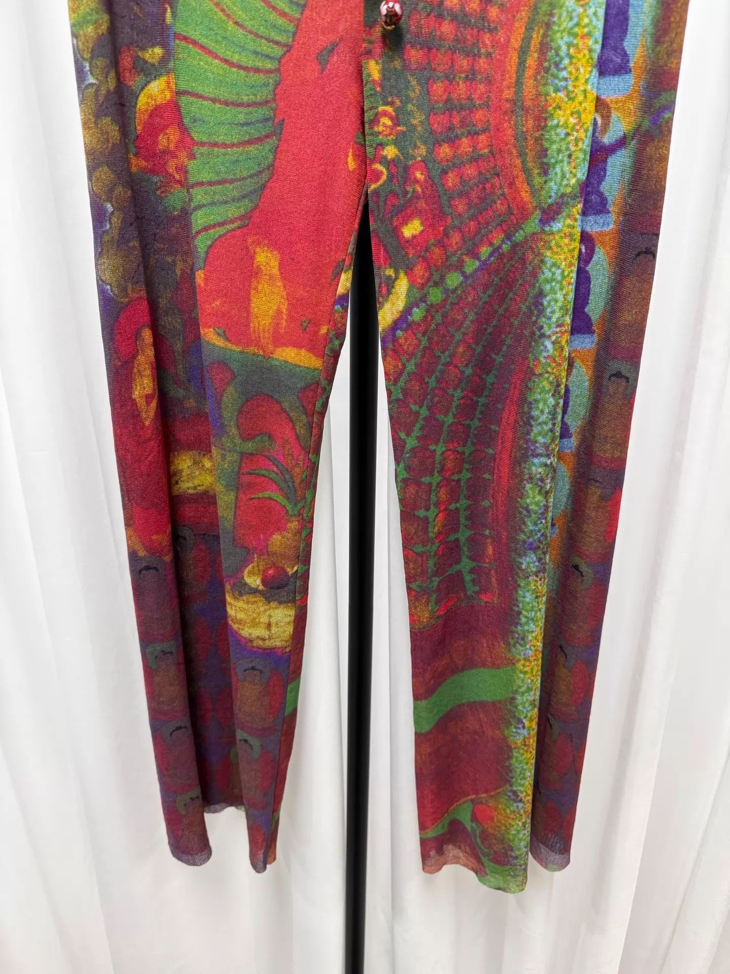 Vivienne Tam Vivienne Tam Buddha Print Pants Size 26" / US 2 / IT 38 - 3 Thumbnail