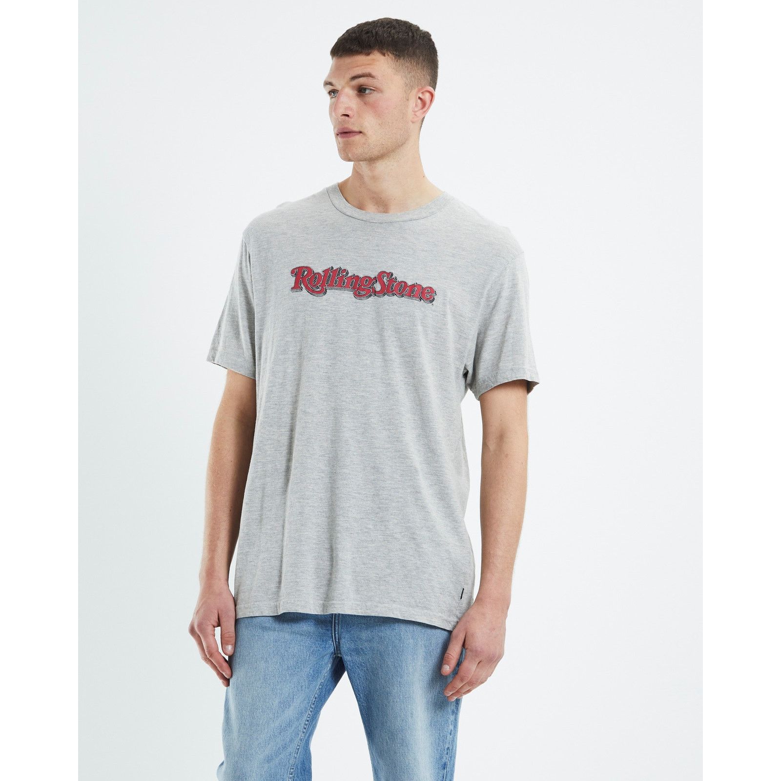 Urban Outfitters New Urban Outfitters Rolling Stone Marle Tee in Grey Marle M Size US M / EU 48-50 / 2 - 4 Thumbnail