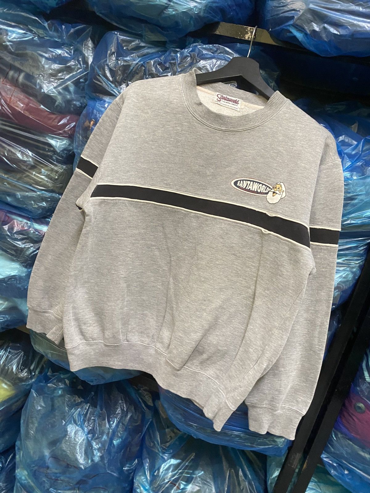 Vintage Vintage 1984 Santaworld Mora Sweden Grey Sweatshirt Santa Size US M / EU 48-50 / 2 - 8 Thumbnail