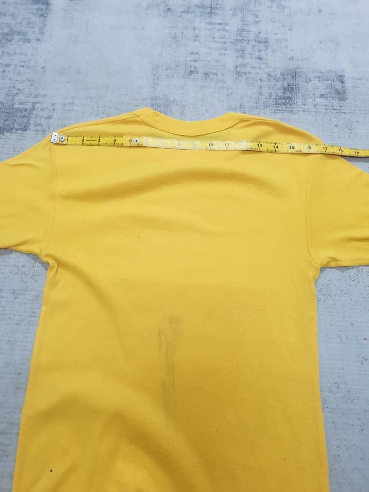 Japanese Brand Vintage BVD Yellow Colour Shirt Size US XXS / EU 40 - 7 Thumbnail