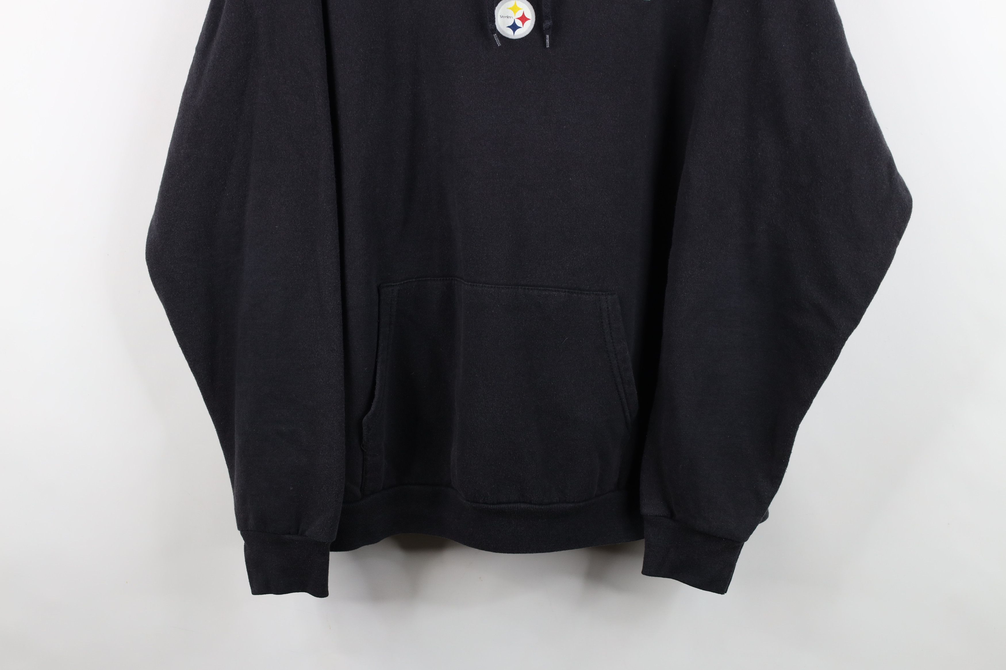 Vintage Vintage NFL Spell Pittsburgh Steelers Football Hoodie Black Size US XXL / EU 58 / 5 - 3 Thumbnail