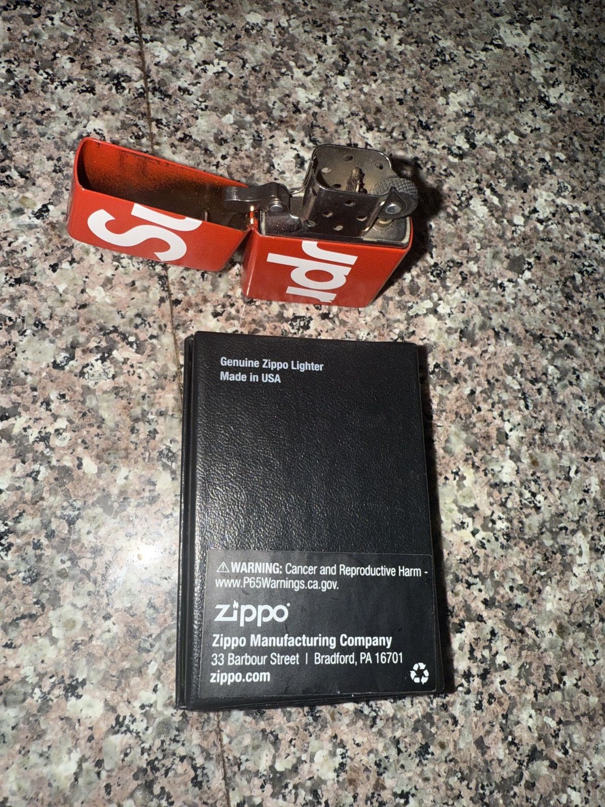 Zippo Supreme zippo red Size ONE SIZE - 5 Thumbnail